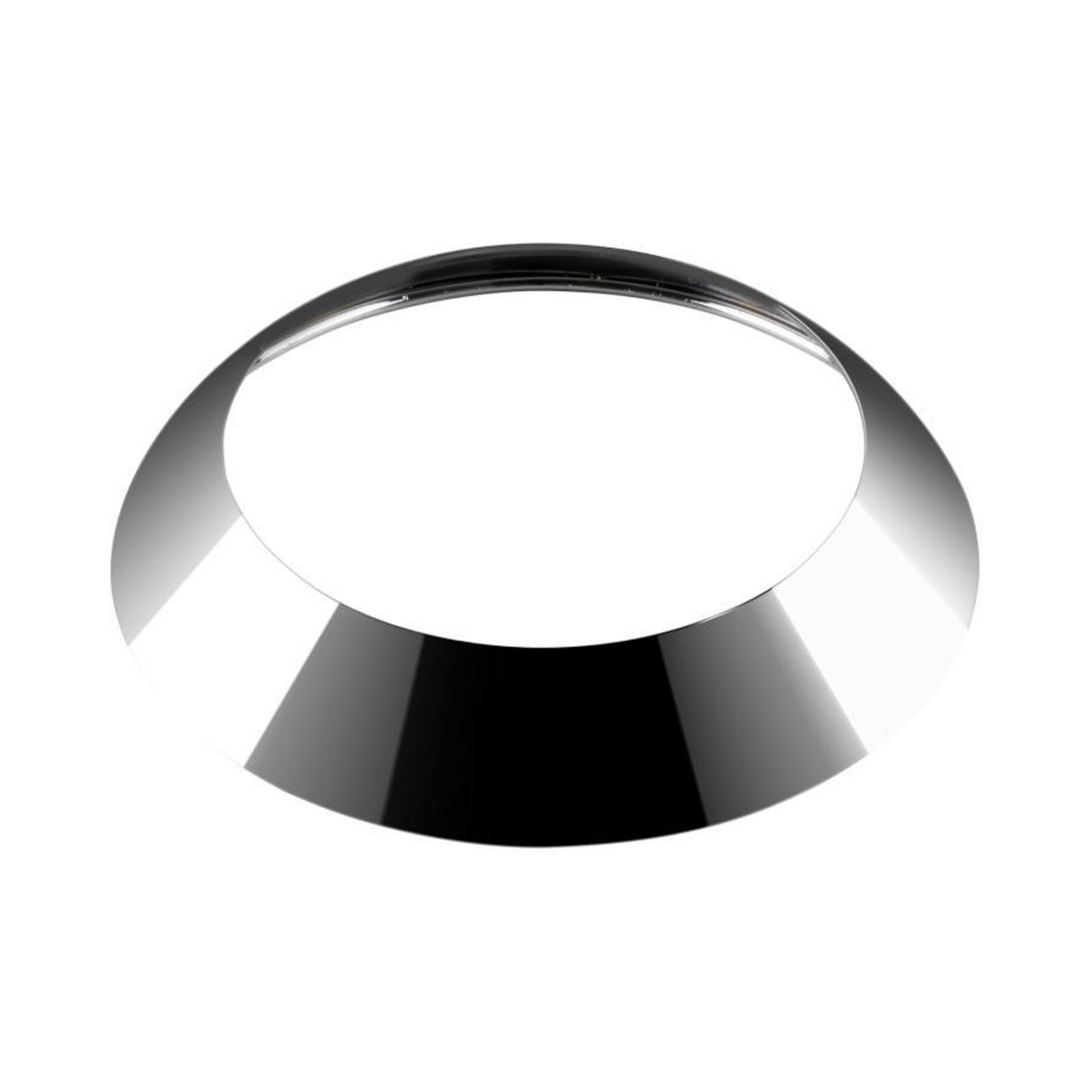 SLV Dekoring Light Eye 150, shiny chrome, Ø 14 cm, metal