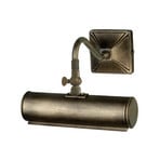 Picture Lights væglampe, sort/guld, 19 cm, metal – Elstead
