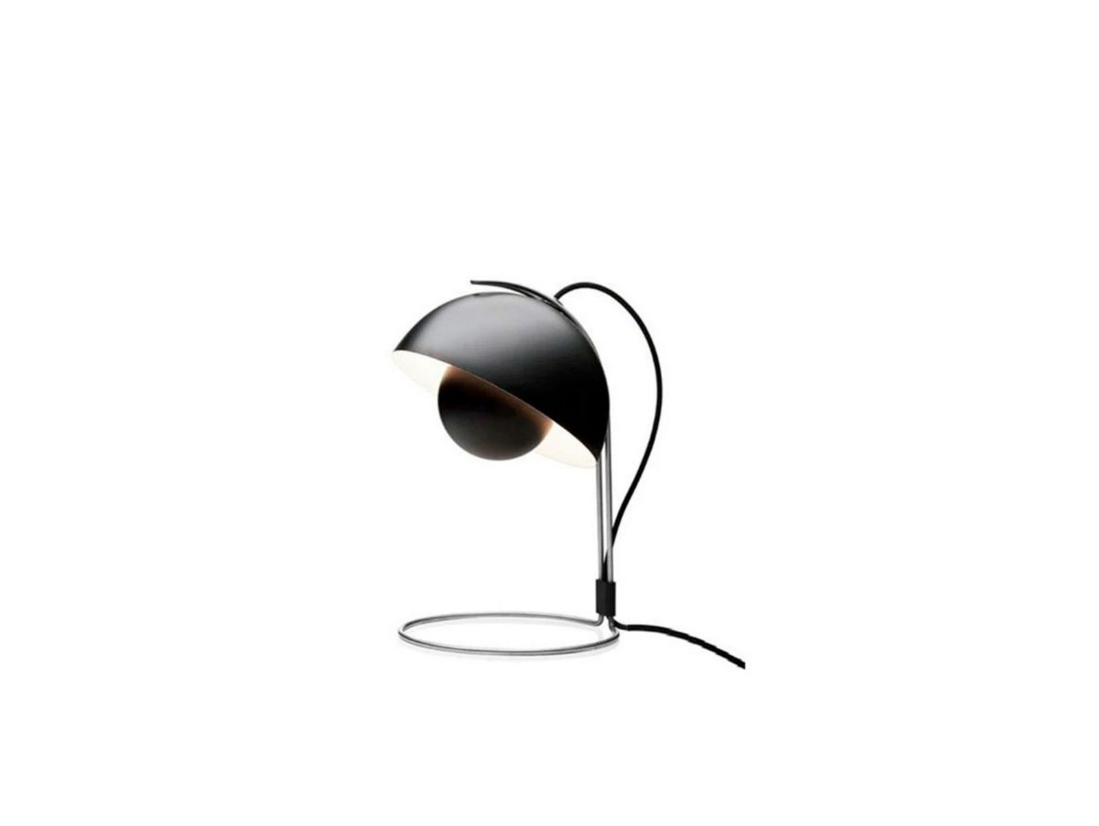 Flowerpot VP4 Bordslampa Black - &Tradition