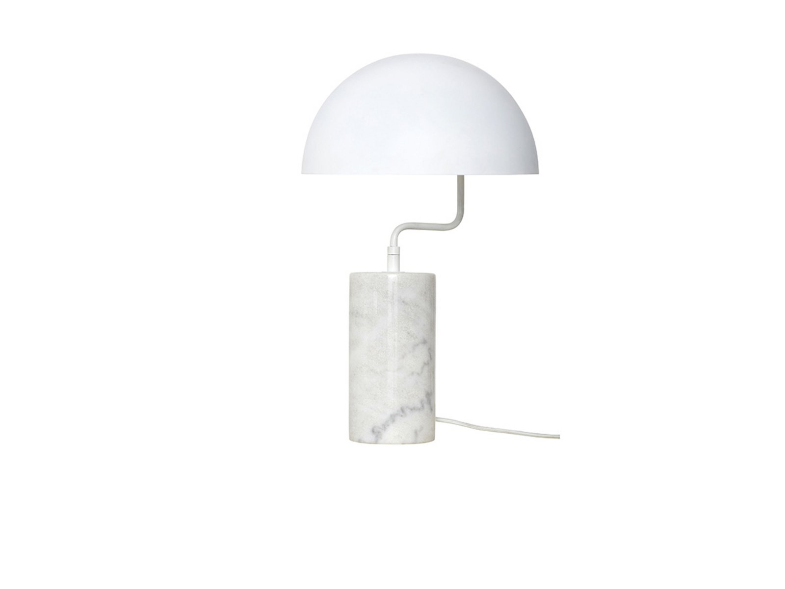 Lampă de Masă White/Marble - Hübsch