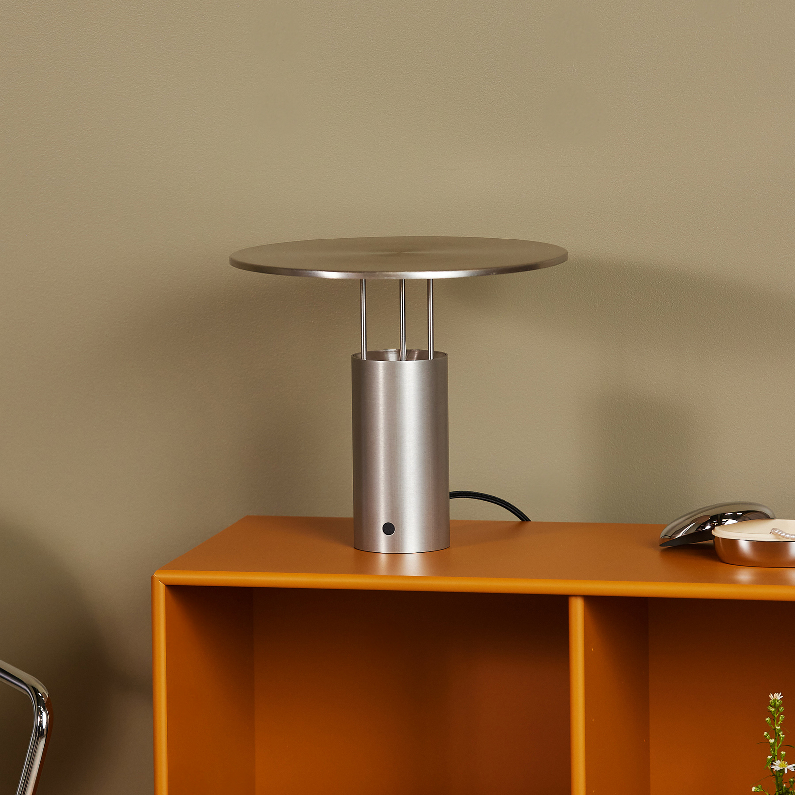 Piet Hein LED-Tischleuchte Tempel280, silber, Höhe 24,5 cm Piet Hein LED-Tischleuchte Tempel280, silber, Höhe 24,5 cm