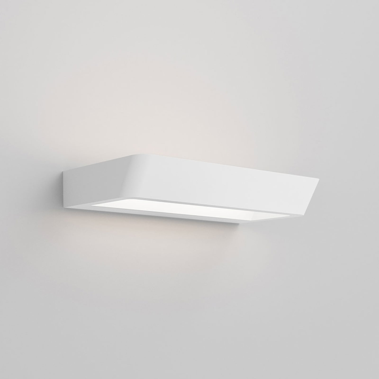 Belvedere W1 Zidna lampa Satin Bijela 2700k - Rotaliana