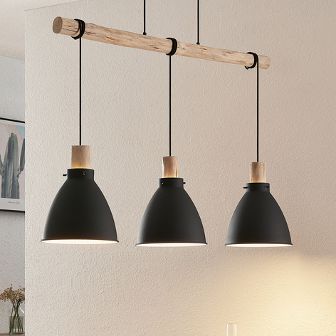 Lindby Trebale lampa wisząca, 3-punktowa