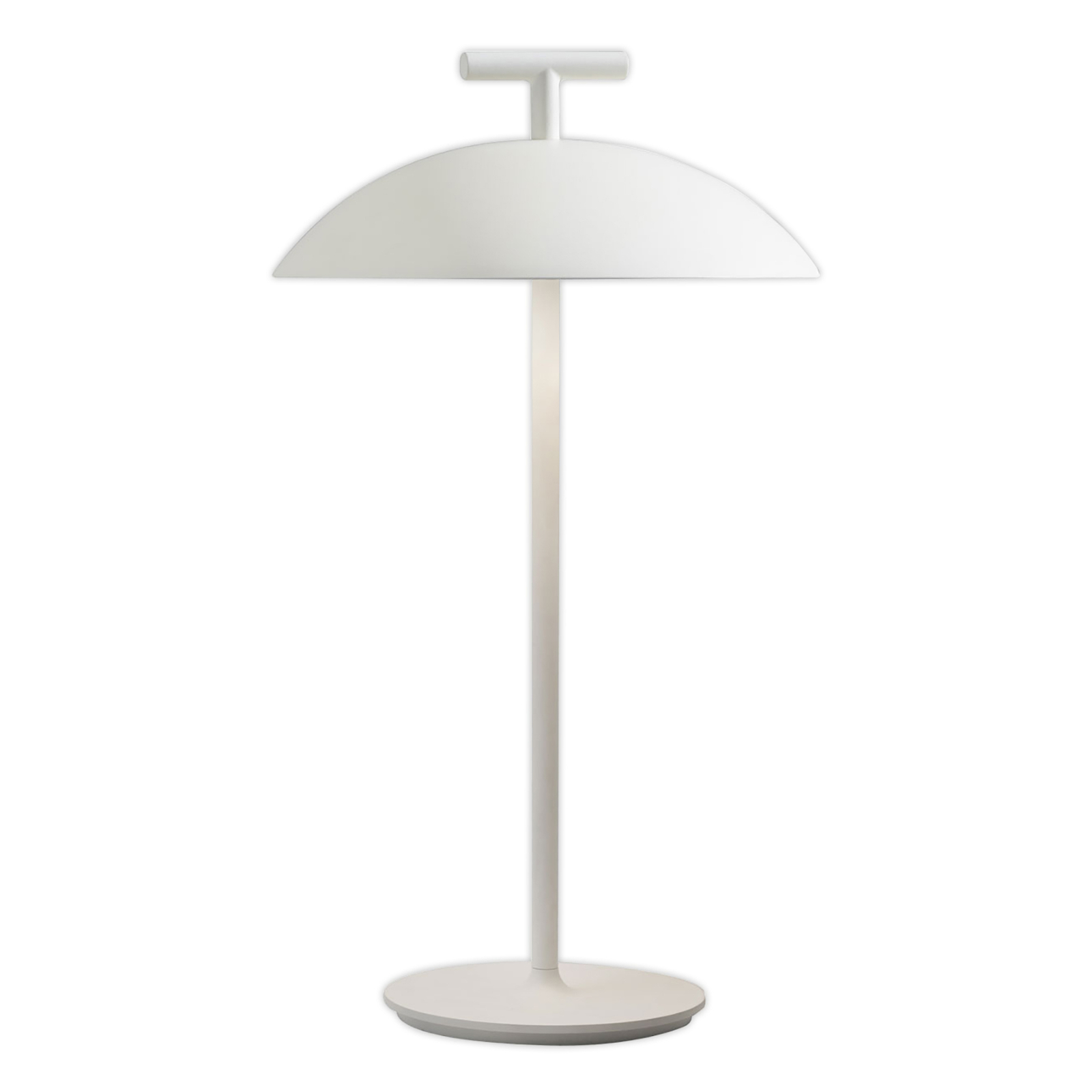 Kartell Mini Geen-A lámpara mesa LED móvil blanco