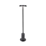 lámpara sobremuro LED Tango gris oscuro Altura 50 cm Metal, pica para clavar en
