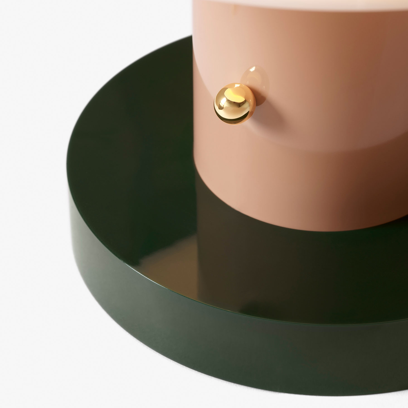 Setago JH27 Portable Tafellamp Nude/Forest - &Tradition