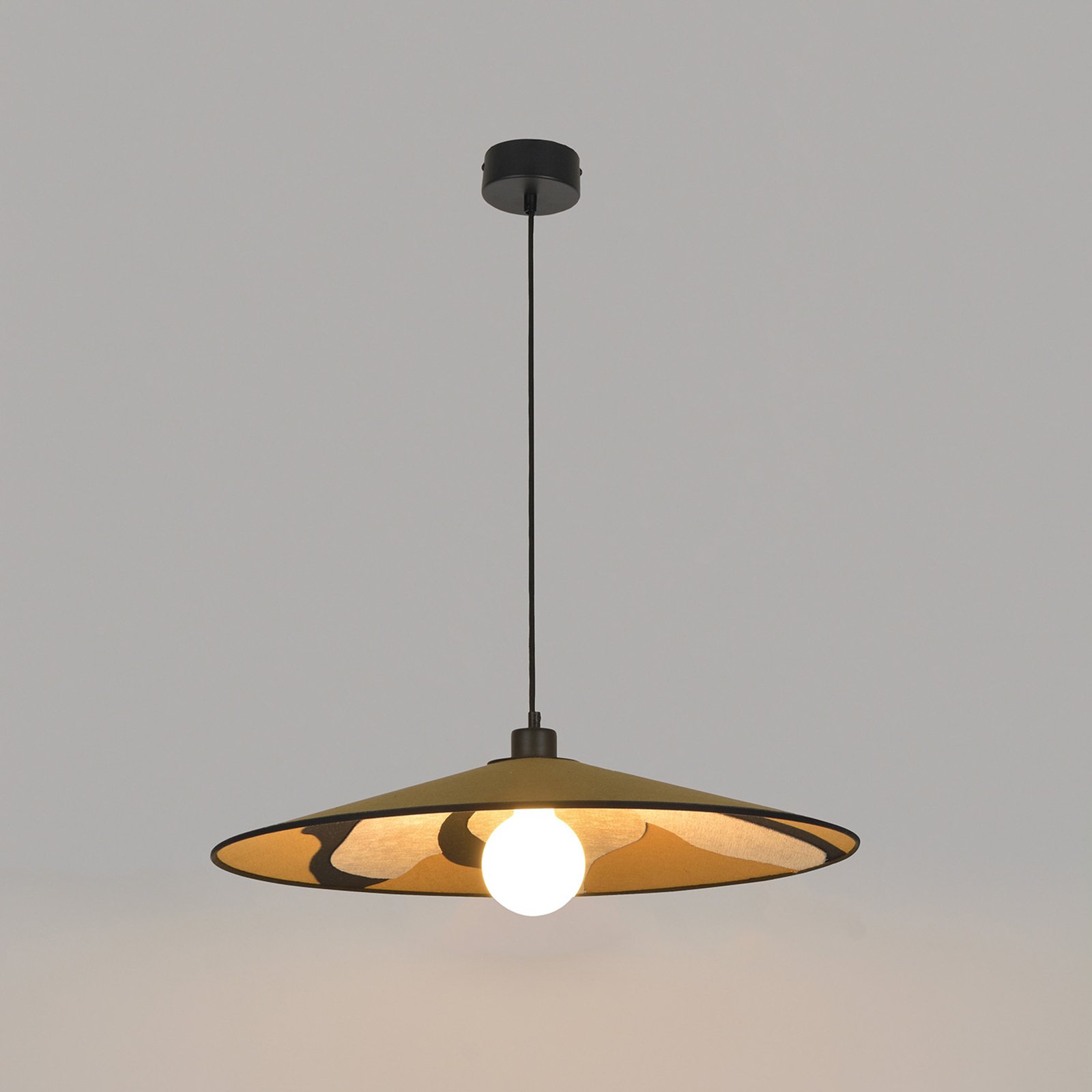 Sonia Laudet Hängelampe Ø 60cm curry - MARKET SET