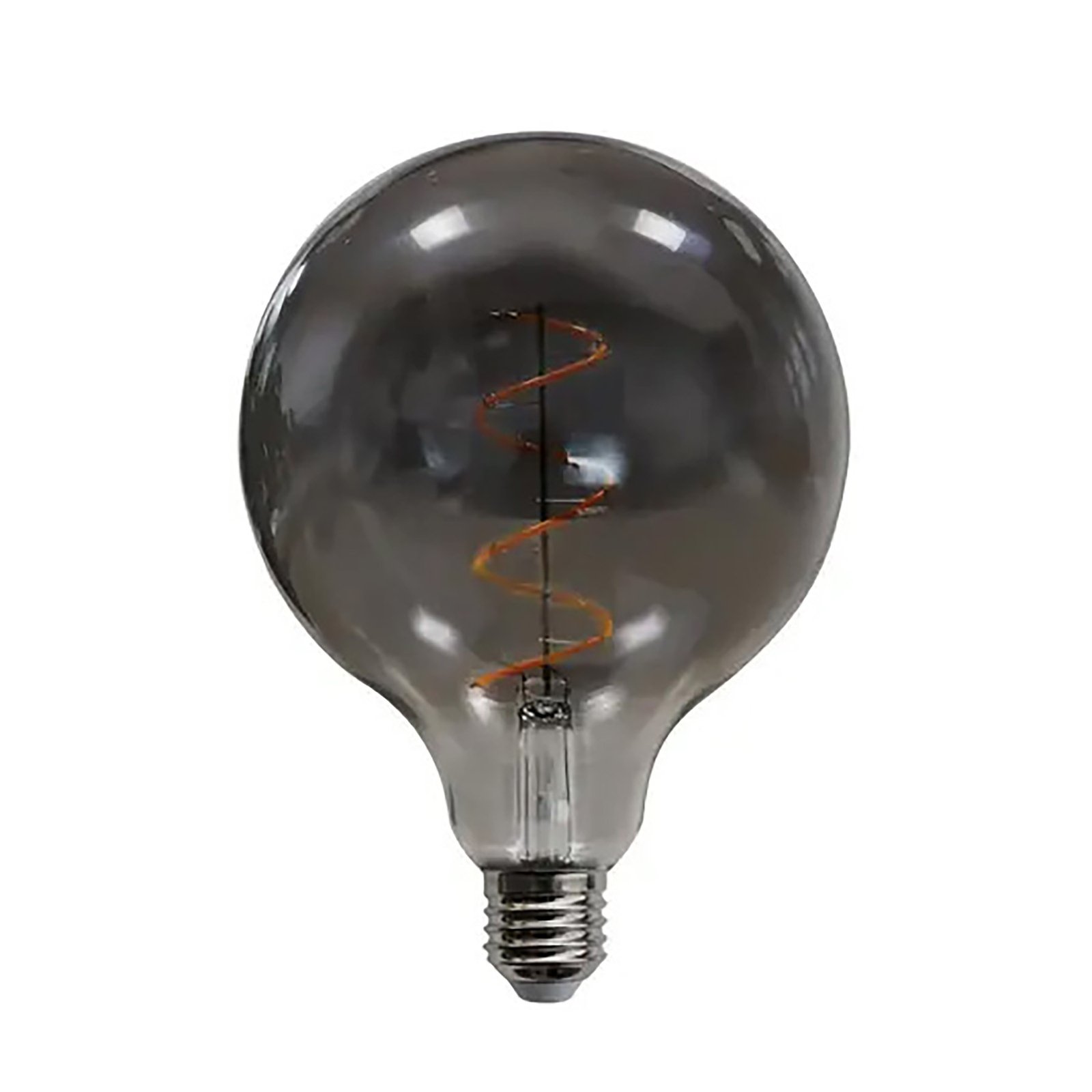 E27 3,8 W ampoule globe LED G125 1 800 K fumée x5