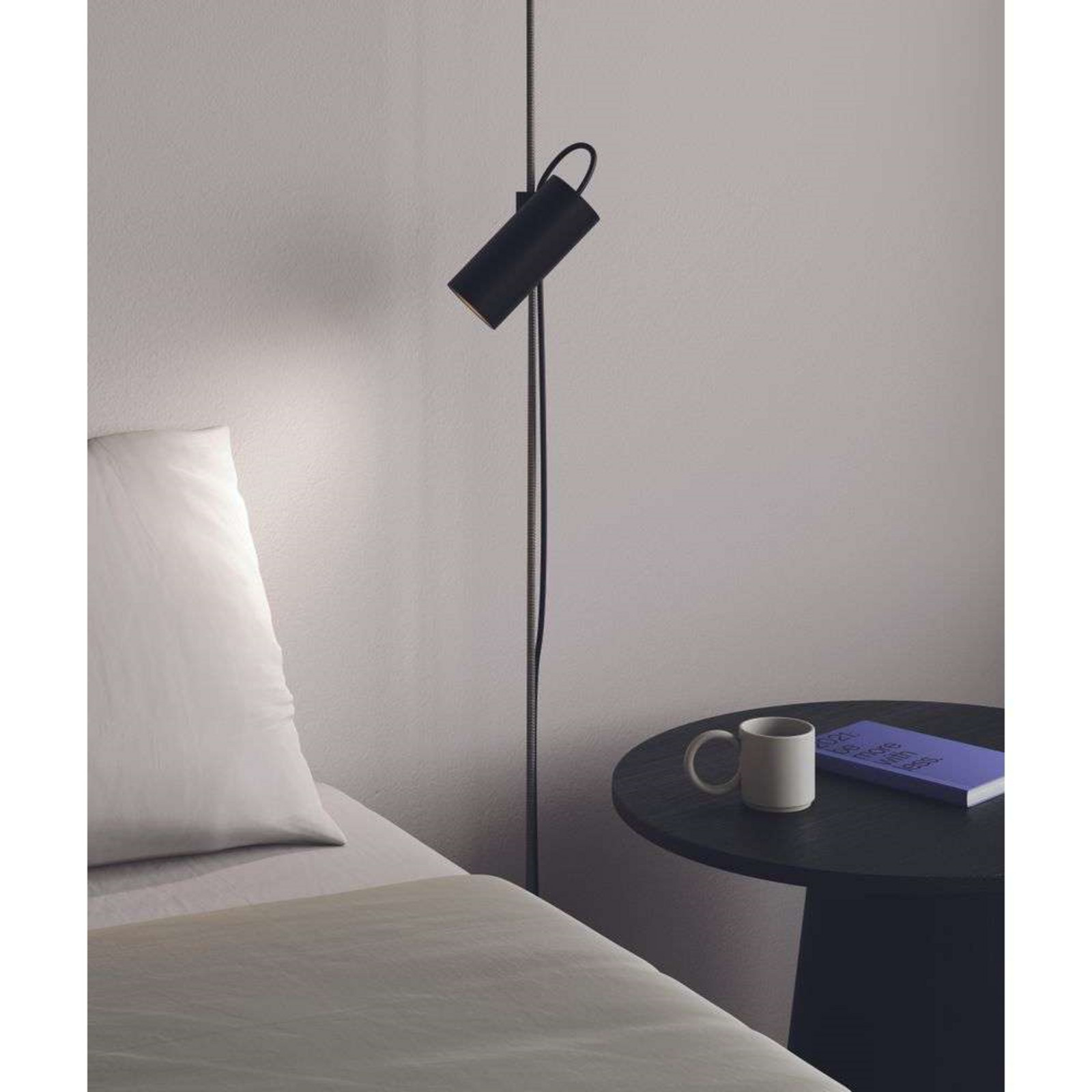 Cima Pendel/Gulvlampe Matt Black/Silver Lodes - Stue - Metal