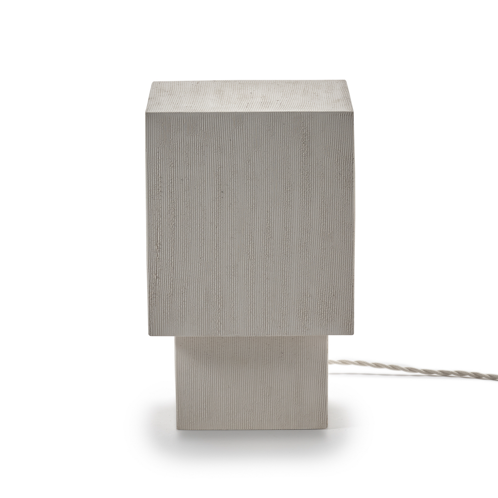 01 WHITE ILLUMINA LED asztali világítás, fehér, magasság 30 cm – Serax