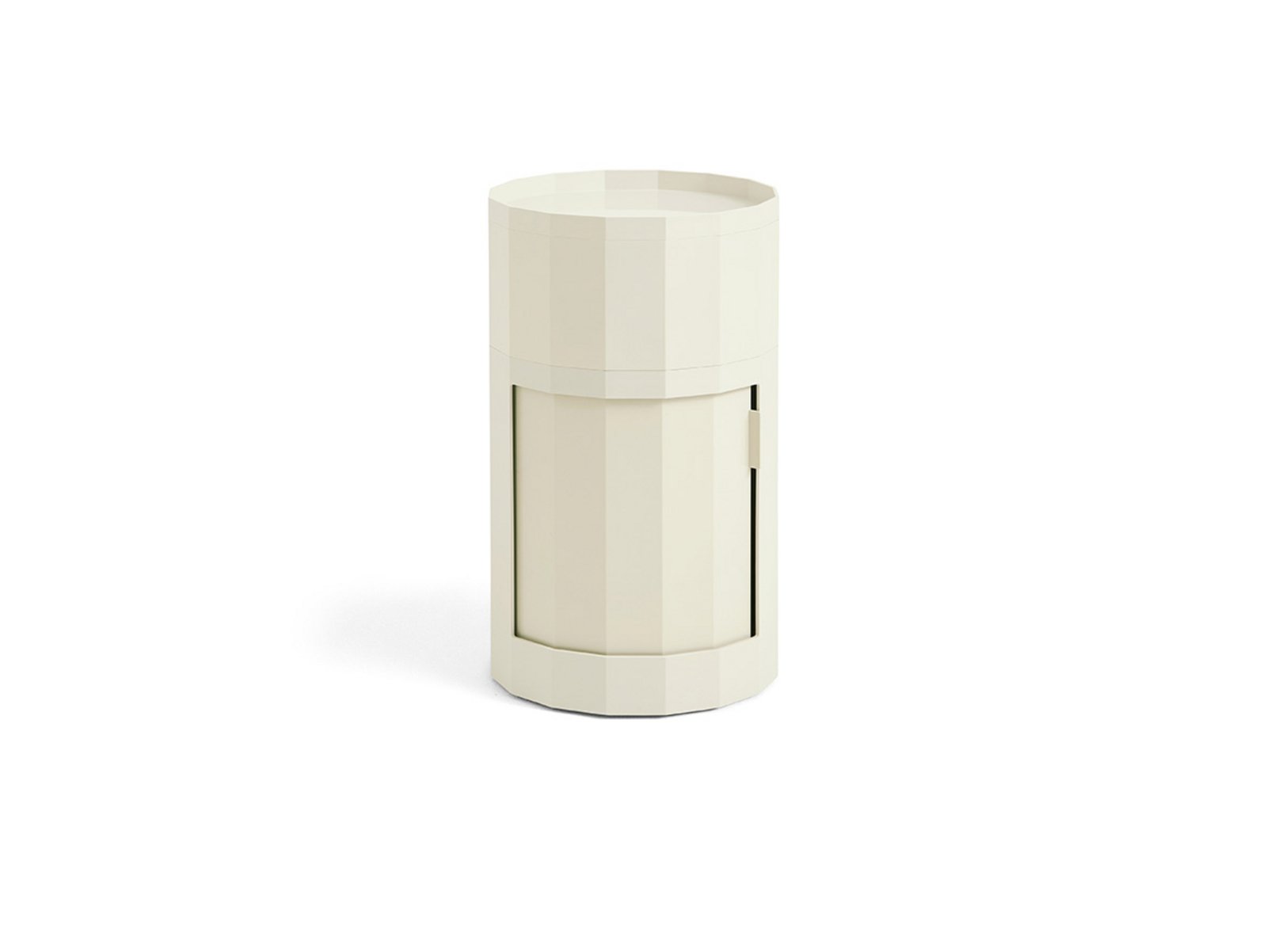 Facet Cabinet High Eggshell - Hay