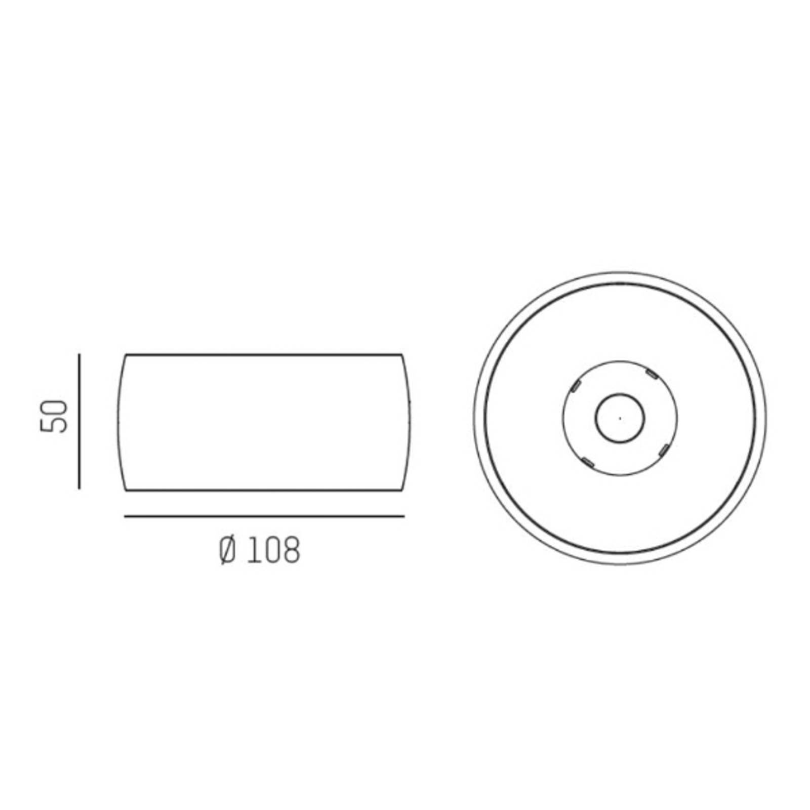 Molto Luce Vibo SD sufitowa LED 4 000 K biała