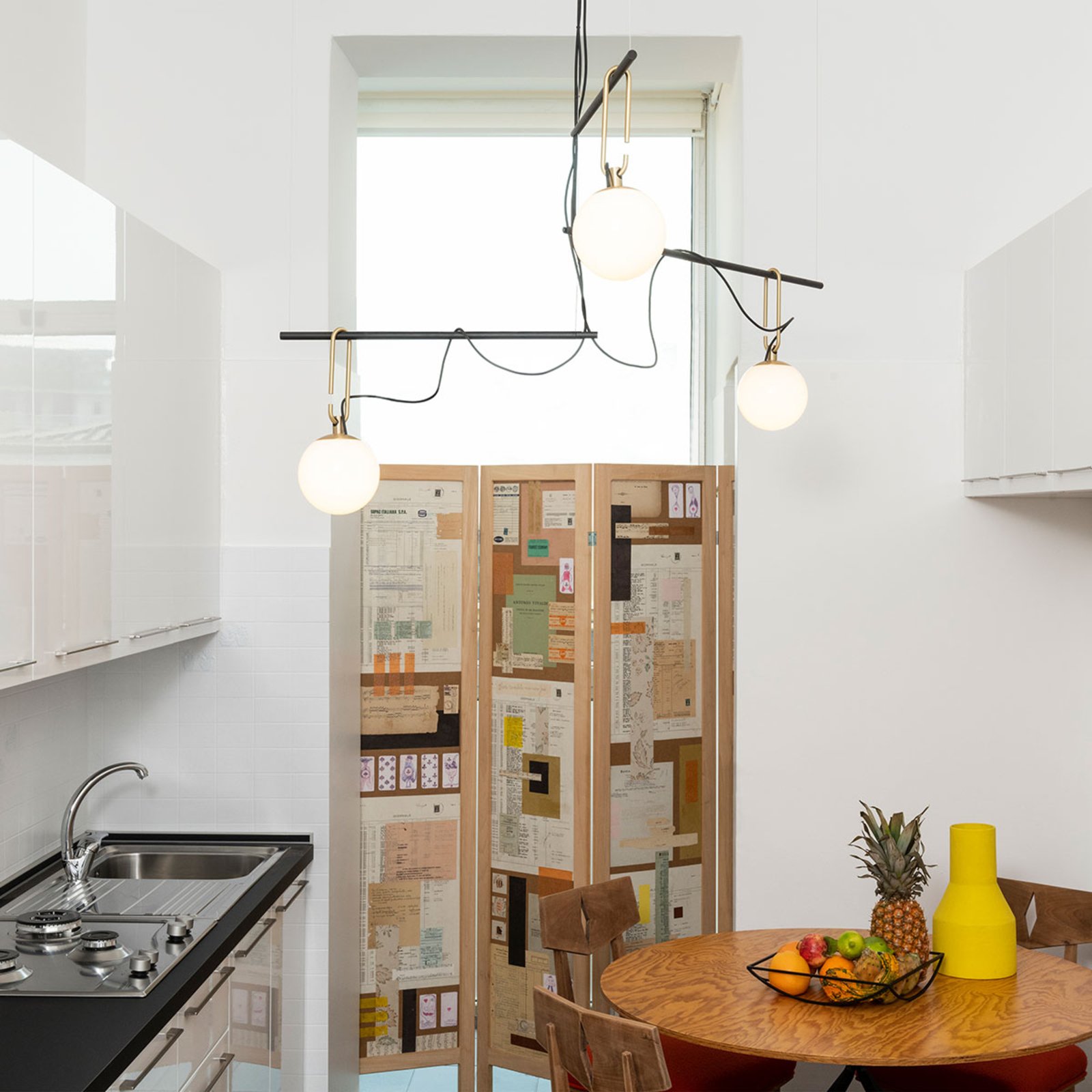 Nh S3 14 Lampa Wisząca Black/Brass - Artemide - Artemide