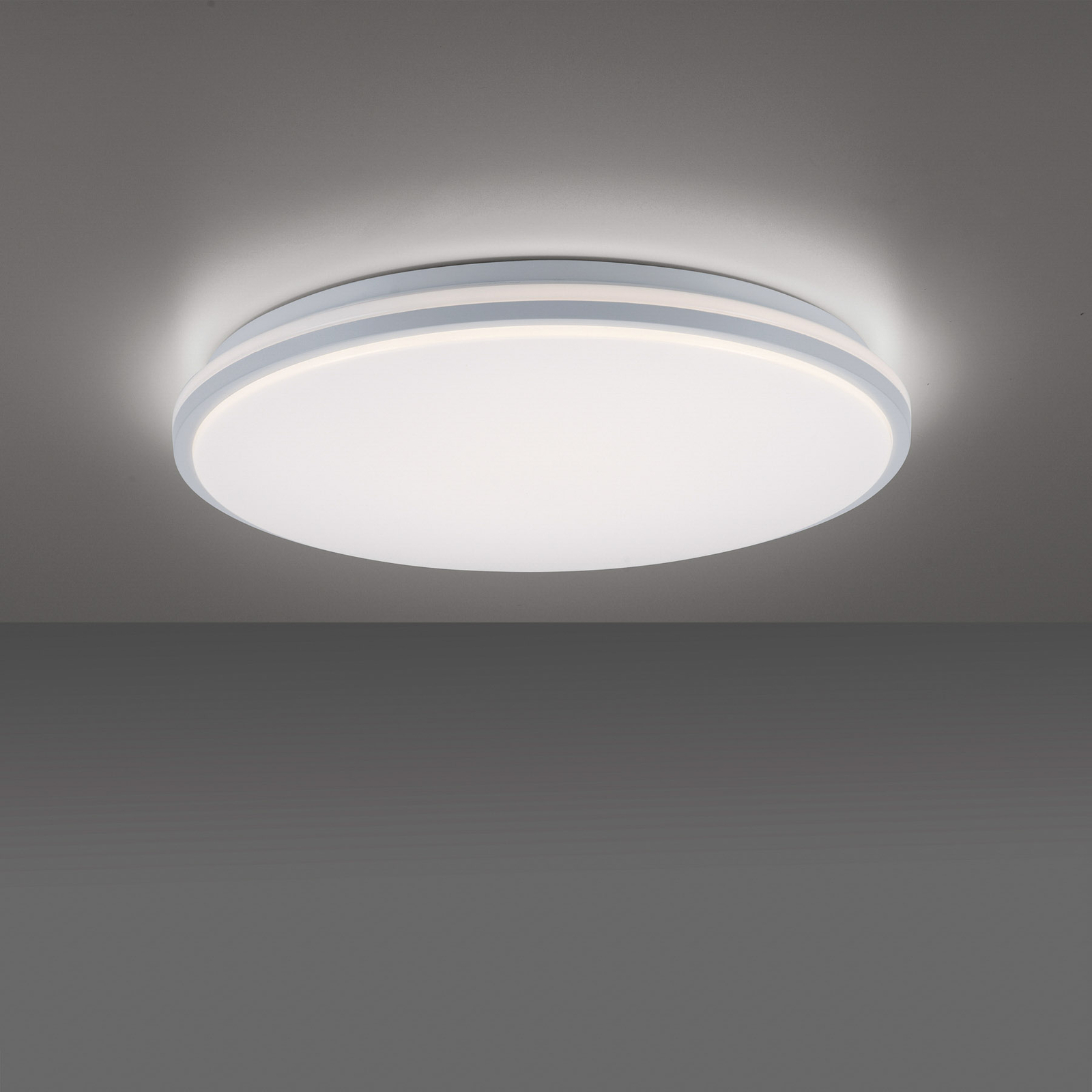 dea brushed white ceiling light