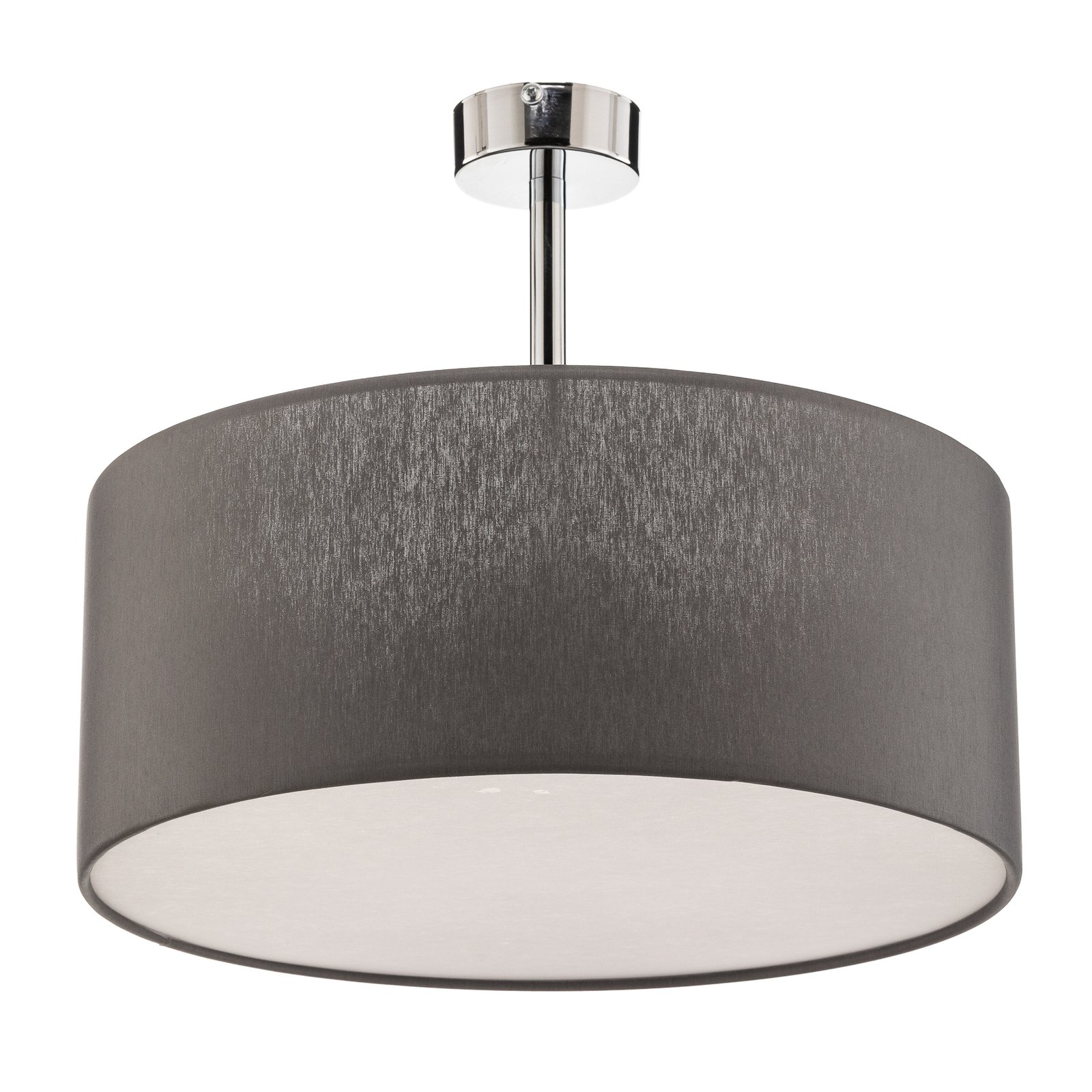 grey semi flush light