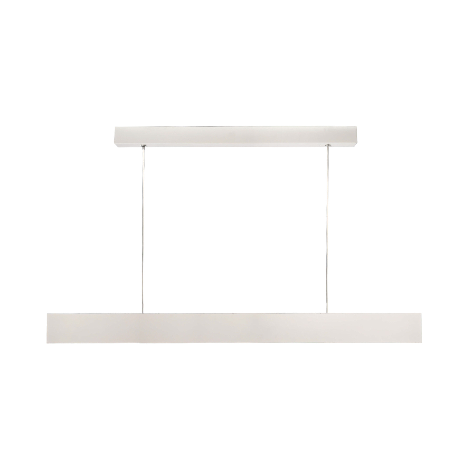 LED hanglamp Apollon, lengte 100cm, wit