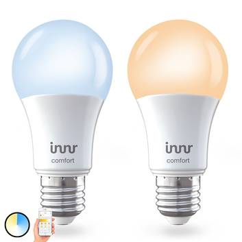 E27 9W LED-Lampe Innr Smart Bulb Comfort, 2er-Pack