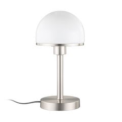 Jolie Lámpara de Sobremesa Opal/Nickel - Lindby