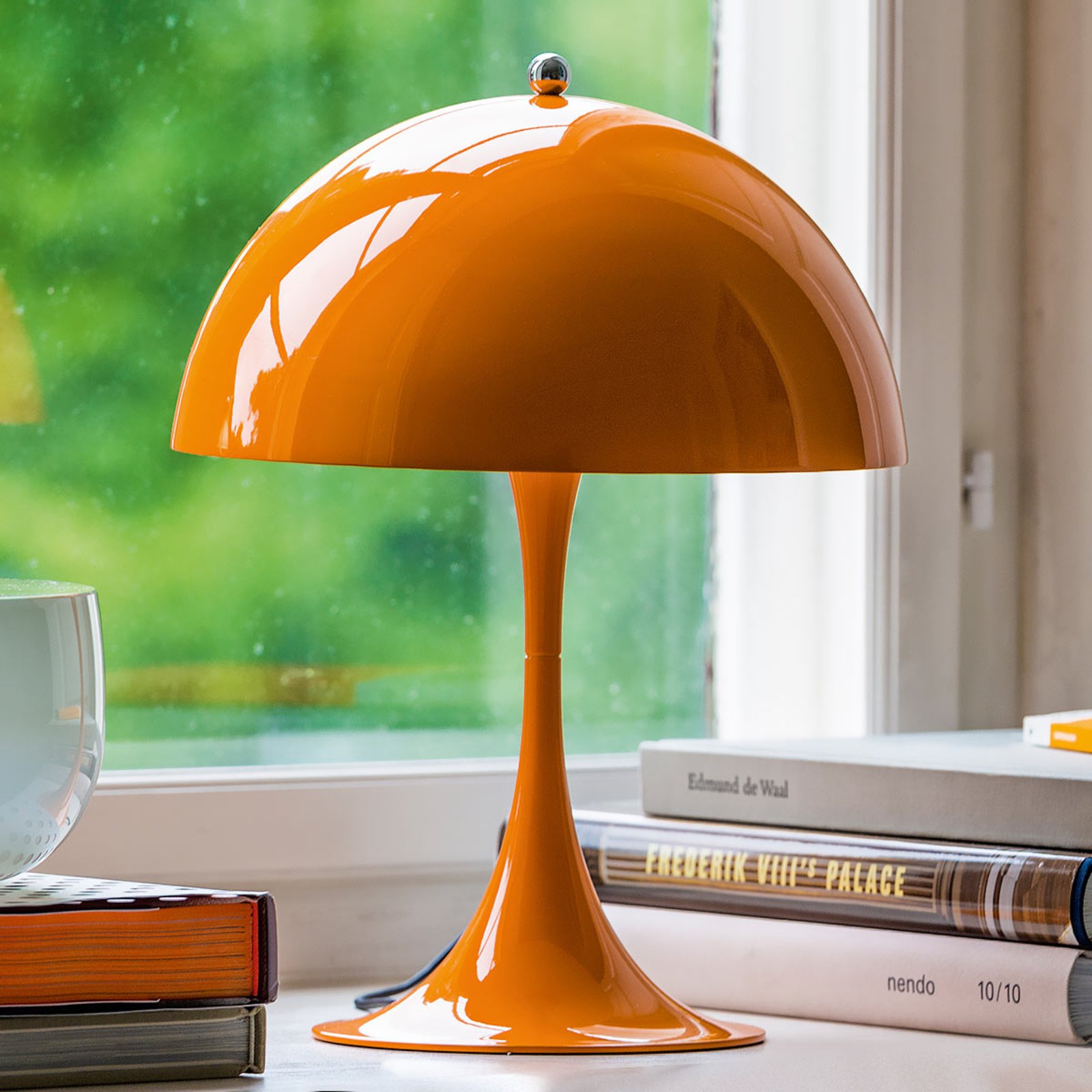 Louis Poulsen Panthella Mini επιτραπέζιο φωτιστικό πορτοκαλί