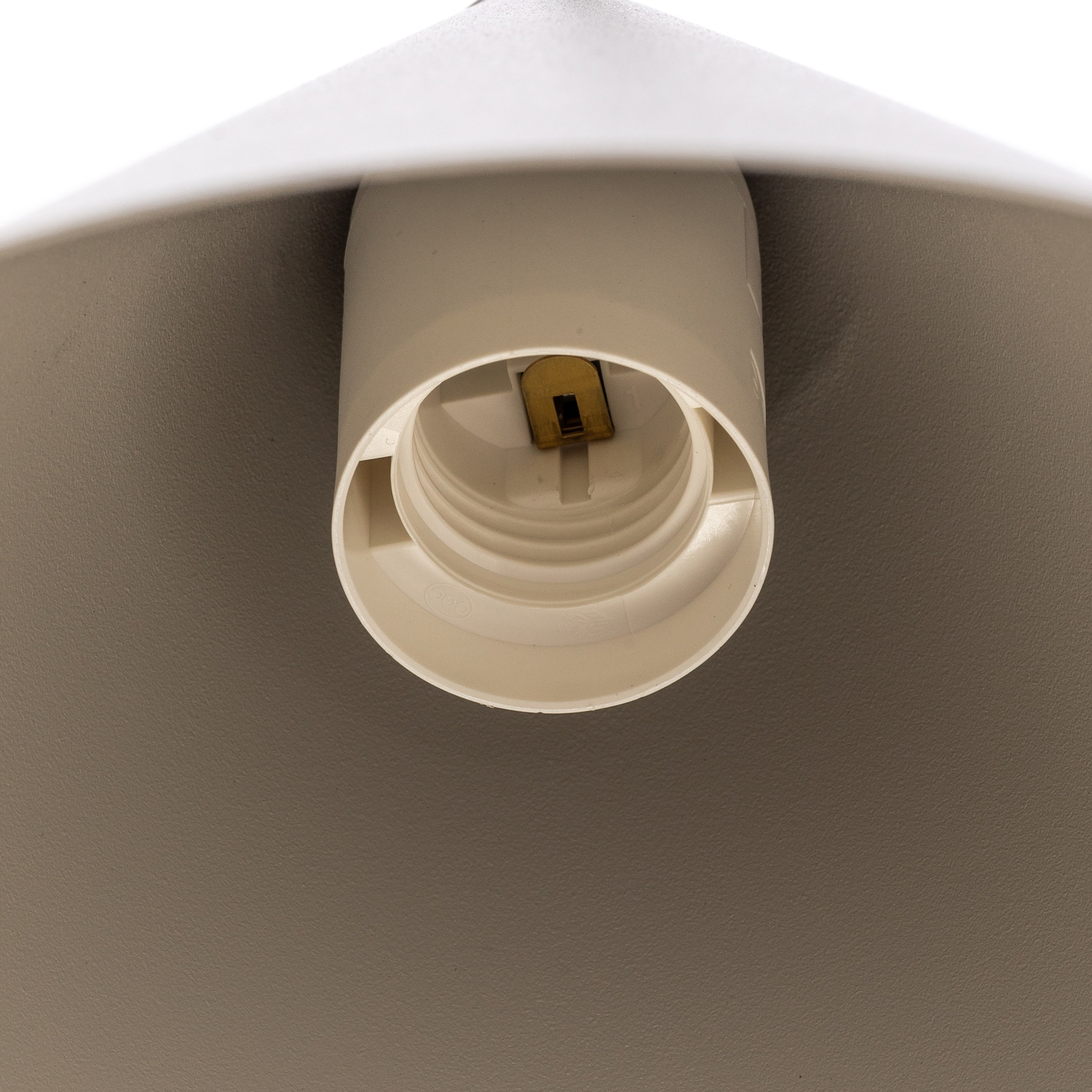 Hanglamp CONO, 1-lamp, Ø 25 cm, beige