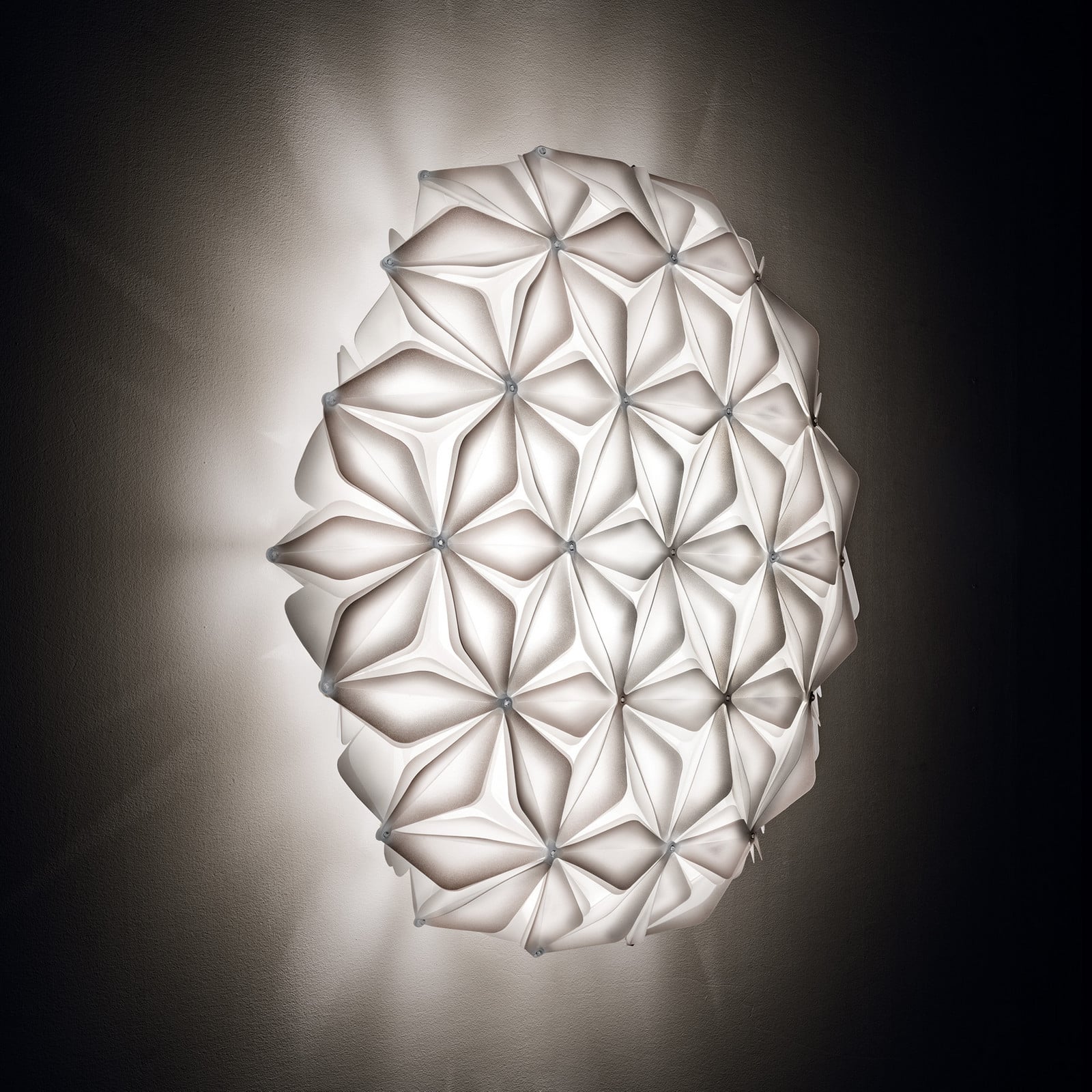 La Vie L Deckenleuchte, Breite 71cm, weiß Slamp - Wohnzimmer - Design - Kunststoff - Rund