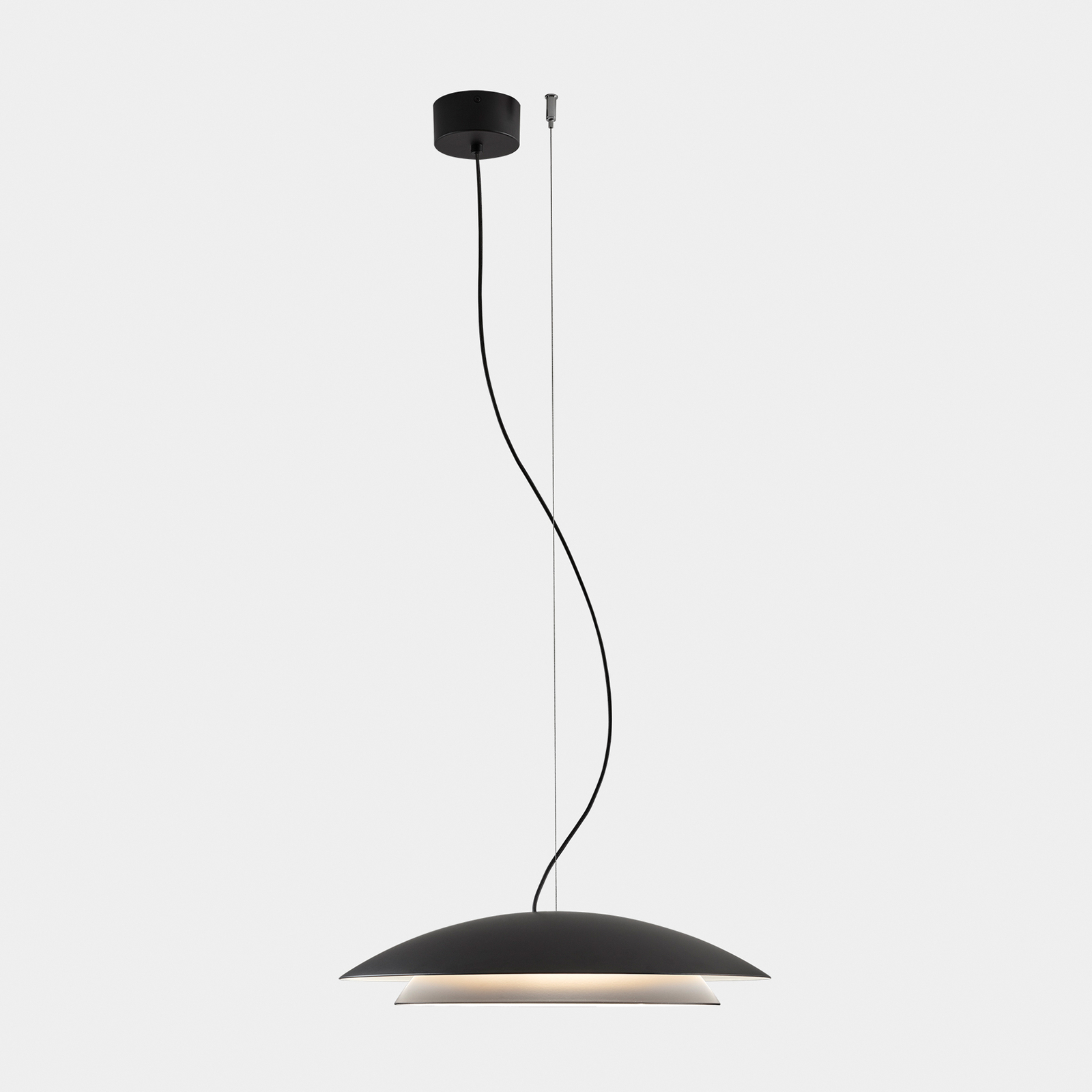 LEDS-C4 Noway Single LED-Stehlampe, gebogen