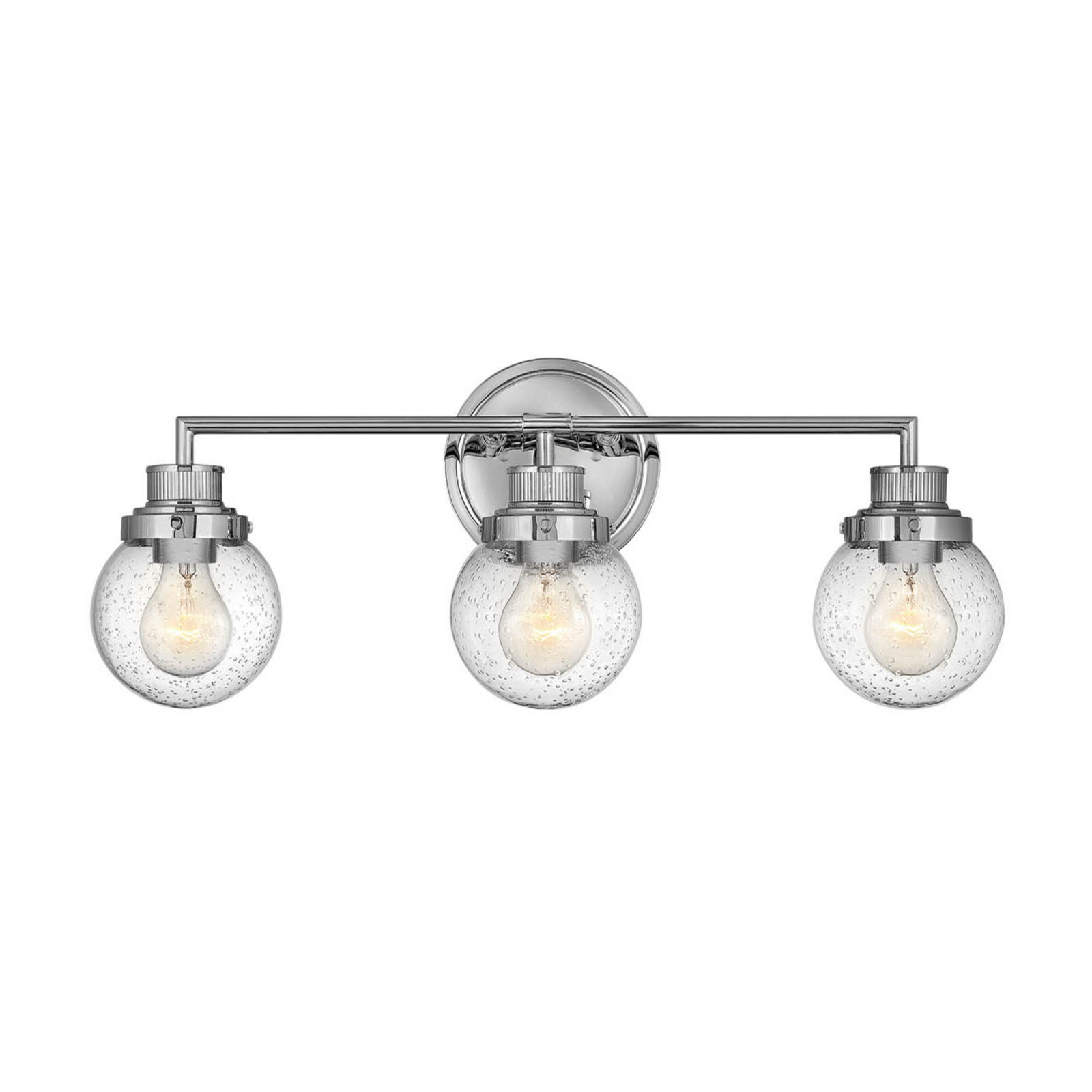 Poppy bathroom wall light, 3-bulb