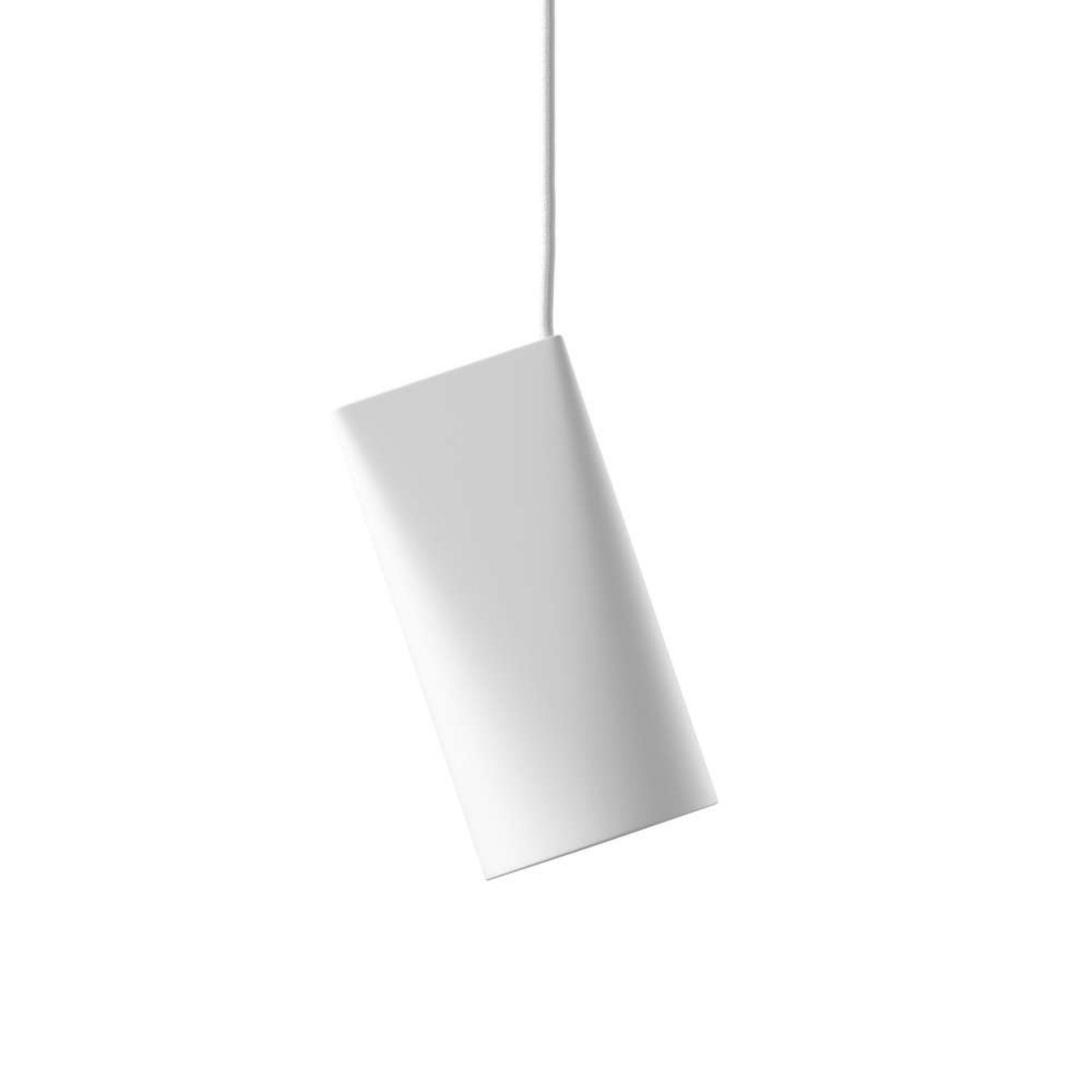 Ceramic Narrow Taklampa White - Moebe