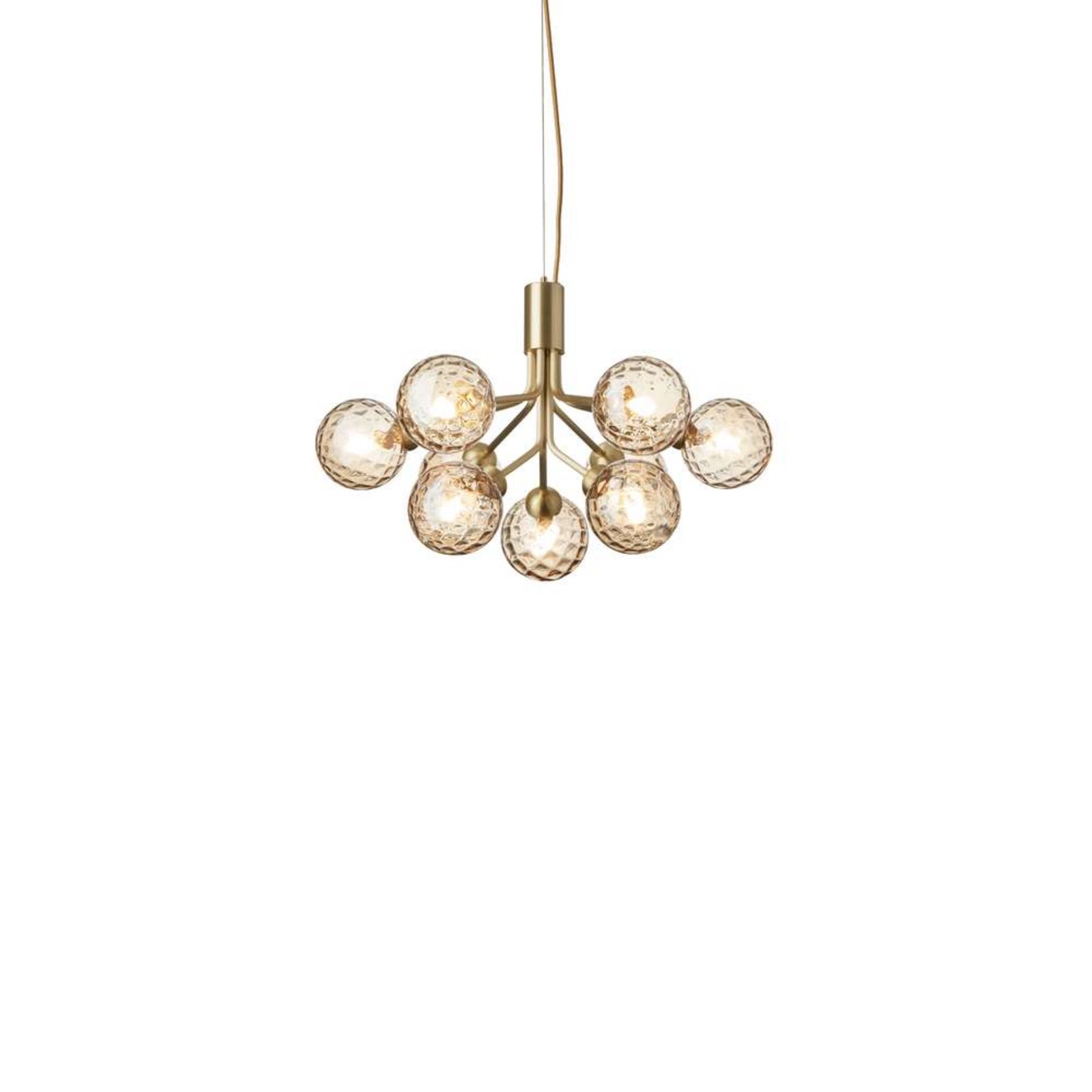 Apiales 9 Candelabro Brushed Brass/Optic Gold - Nuura