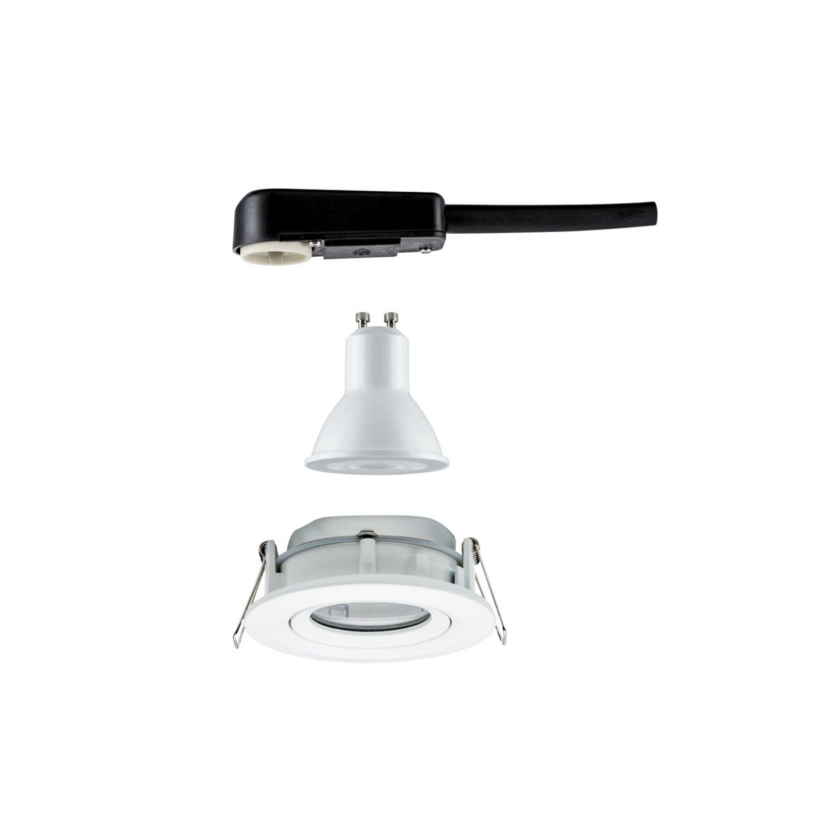 Paulmann Nova Plus round swivel/dimmable matt white IP65 GU10 840