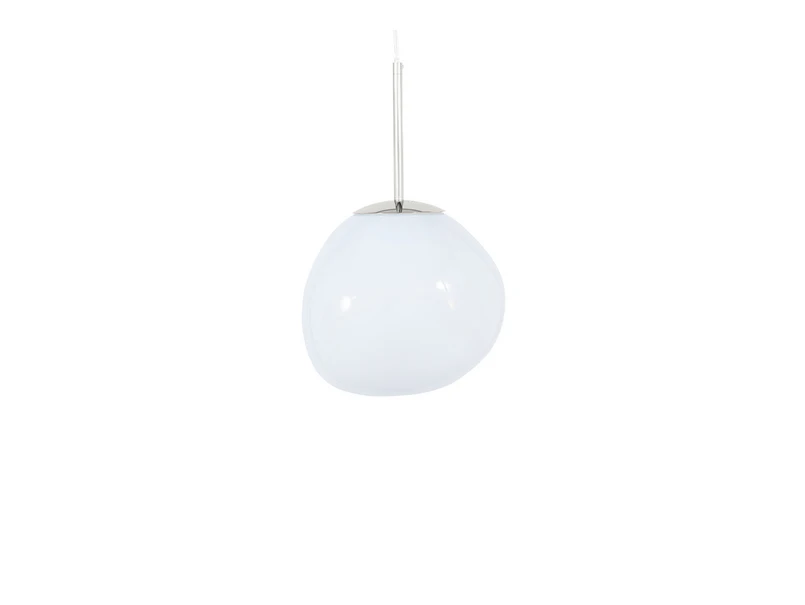 Tom Dixon – Melt Pendelleuchte Mini Opal/Silver