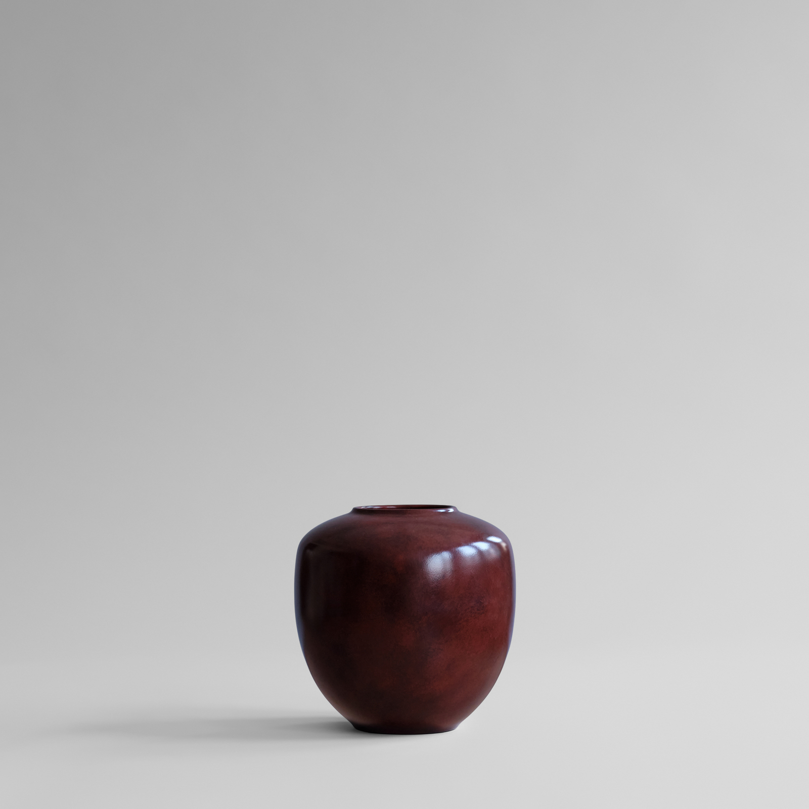 Sunao Medio Váza gaštanovo hnedá 30 cm Keramika - 101 Copenhagen