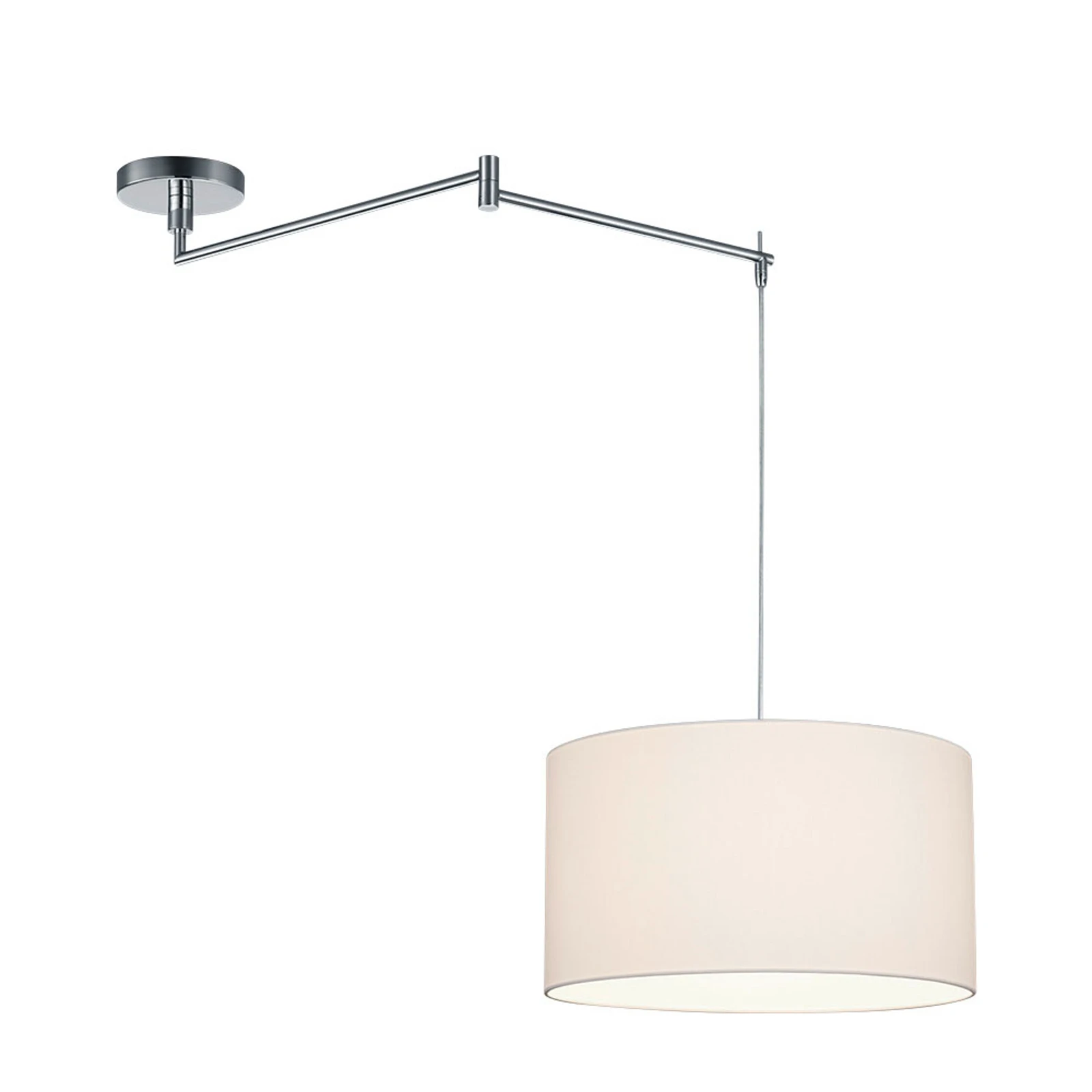 Helestra Certo suspension cylindrique 1 l. blanche