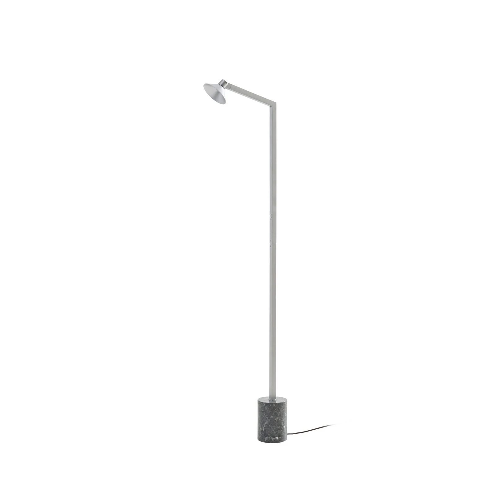 Lucande LED podna lampa Steve, aluminij, 130 cm, prigušljiva