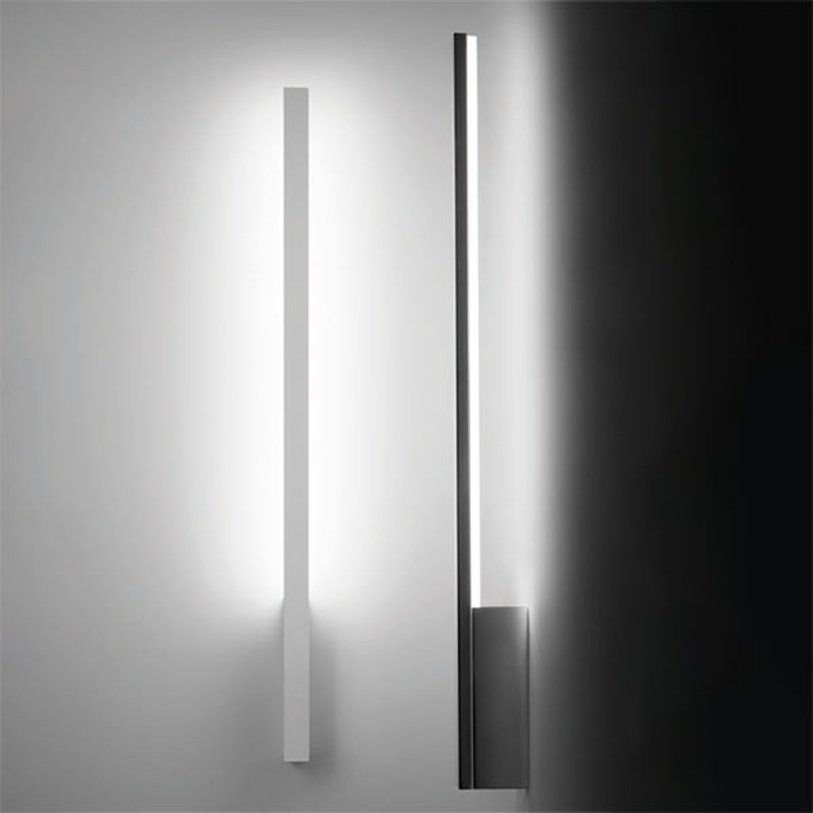 Xilema W1 applique a LED, minimalista, bianco - Stilnovo