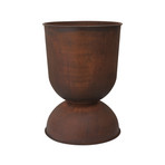 HOURGLASS Plant Pot, Iron Rust Colour, 73 cm - ferm LIVING