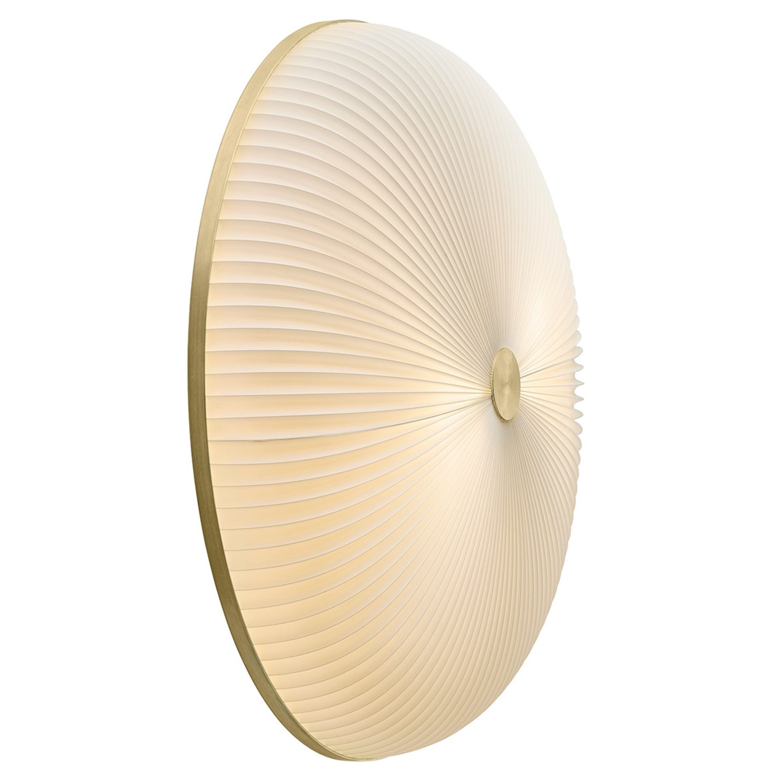 LE KLINT lamelové nástenné svietidlo zlaté 50 cm