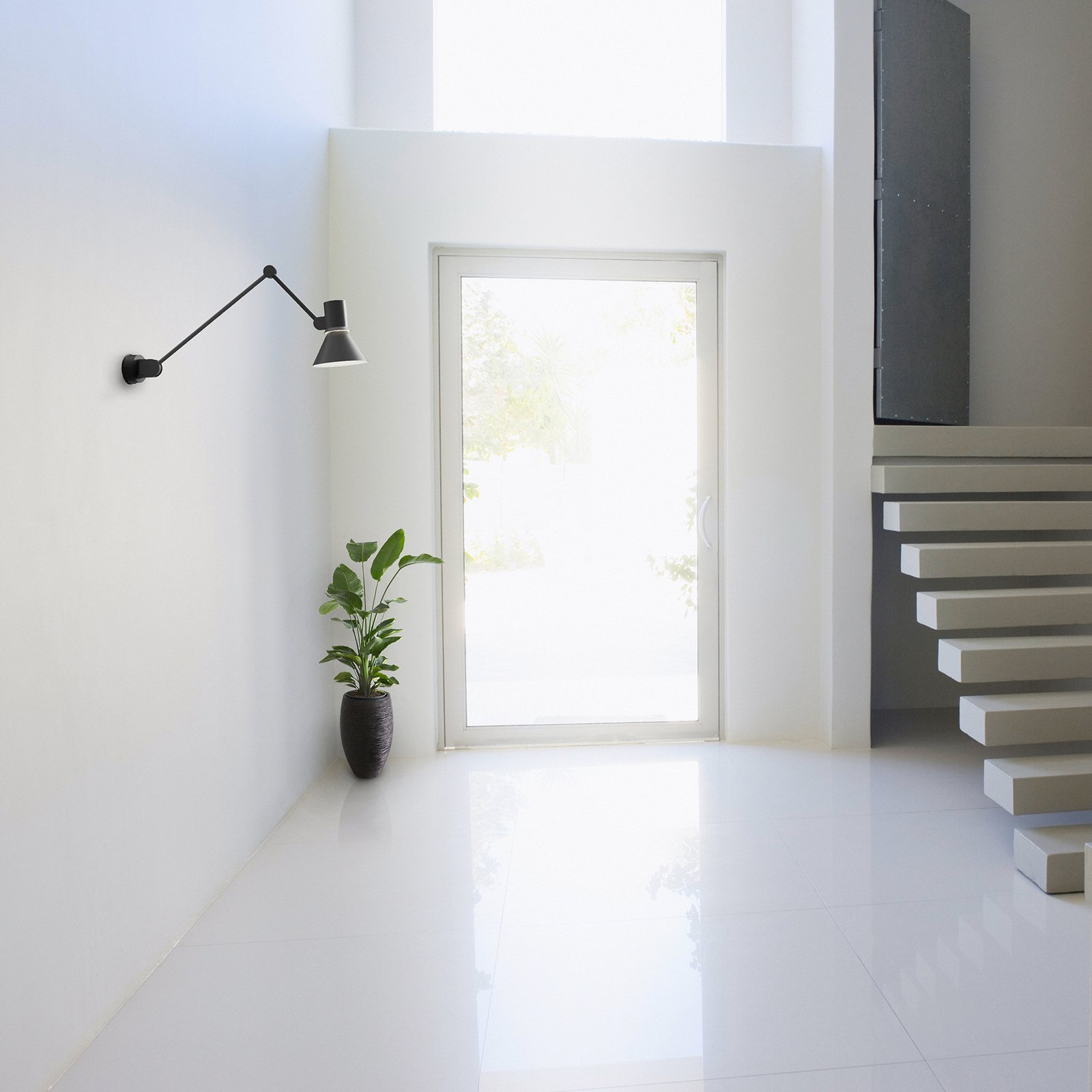 Type 80™ W3 Seinävalaisin HW Matt Black - Anglepoise