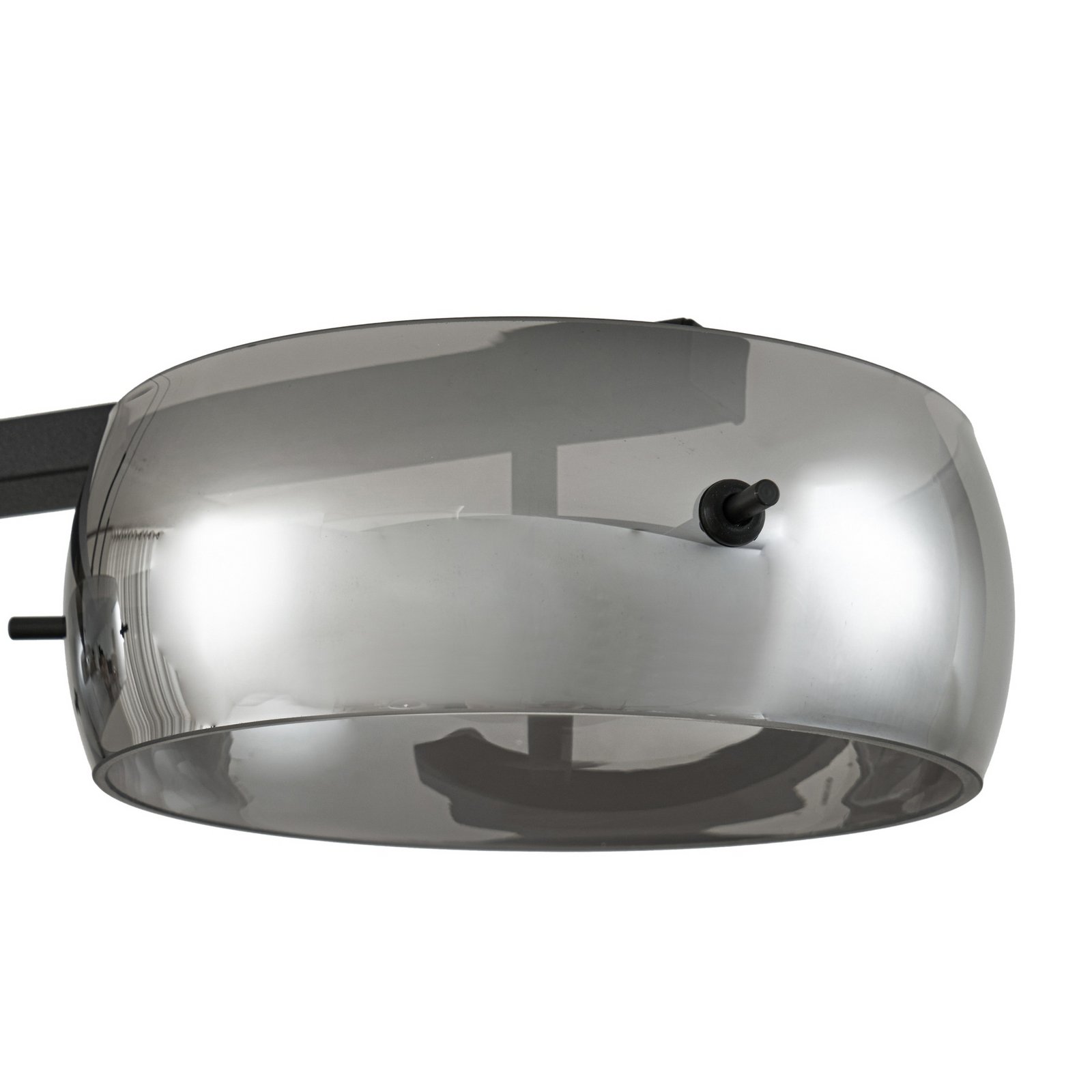 Martis LED-riippuvalaisin, 4-lamppuinen, musta, himmennettävä - Lucande