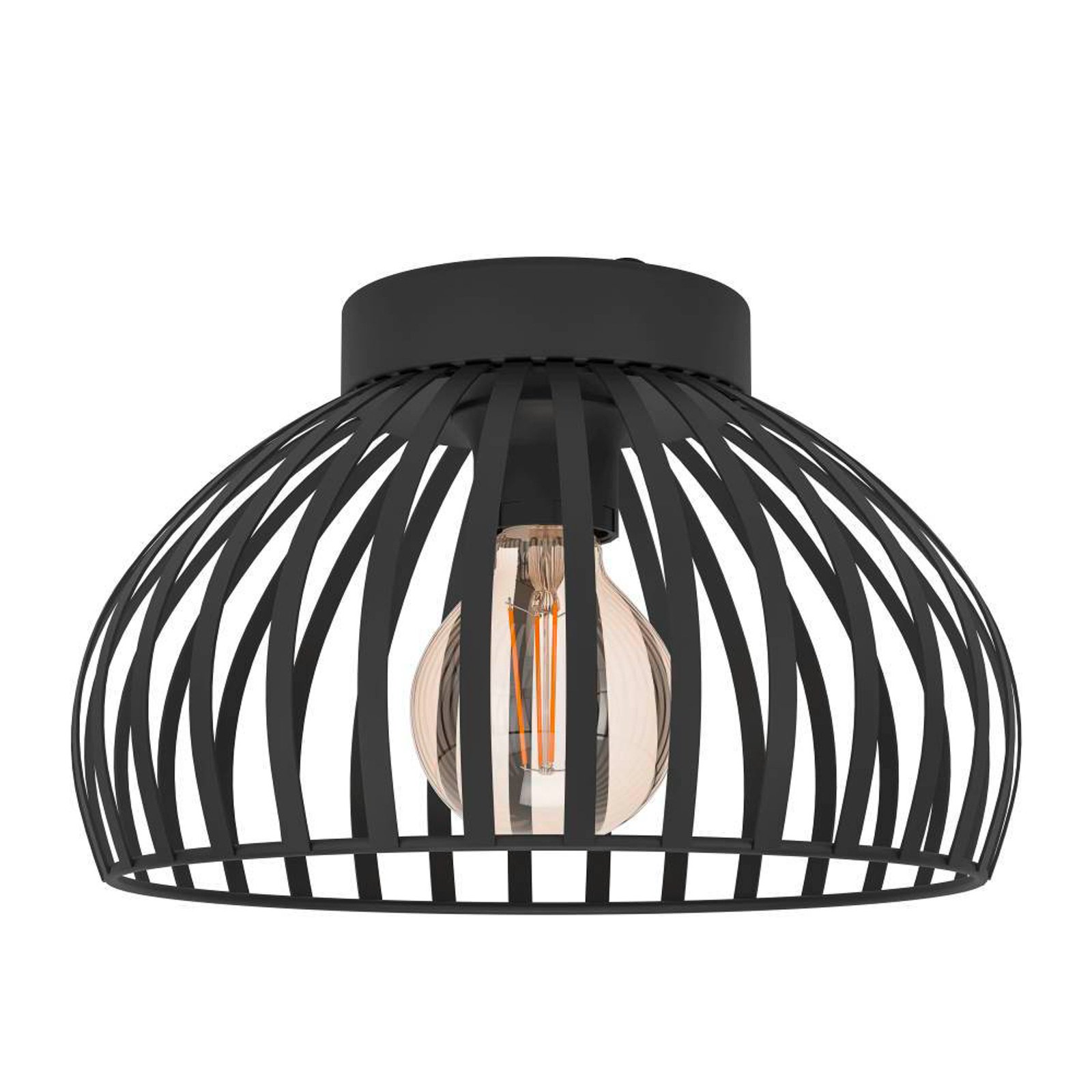 EGLO Mogano 3 ceiling light cage lampshade Ø 28 cm