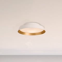 Lampa sufitowa LED Boop! Ø54cm biała/złota