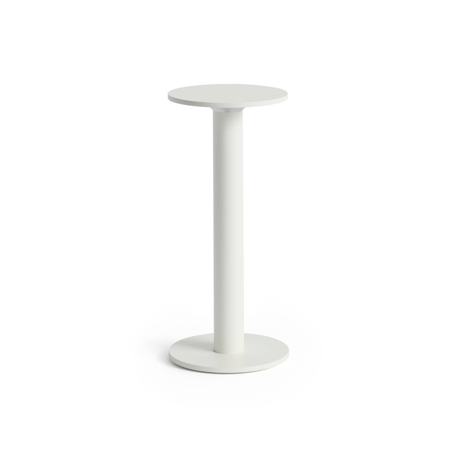 HAY LED-Akku-Tischlampe HOST PORTABLE, cremeweiß, 22 cm IP44
