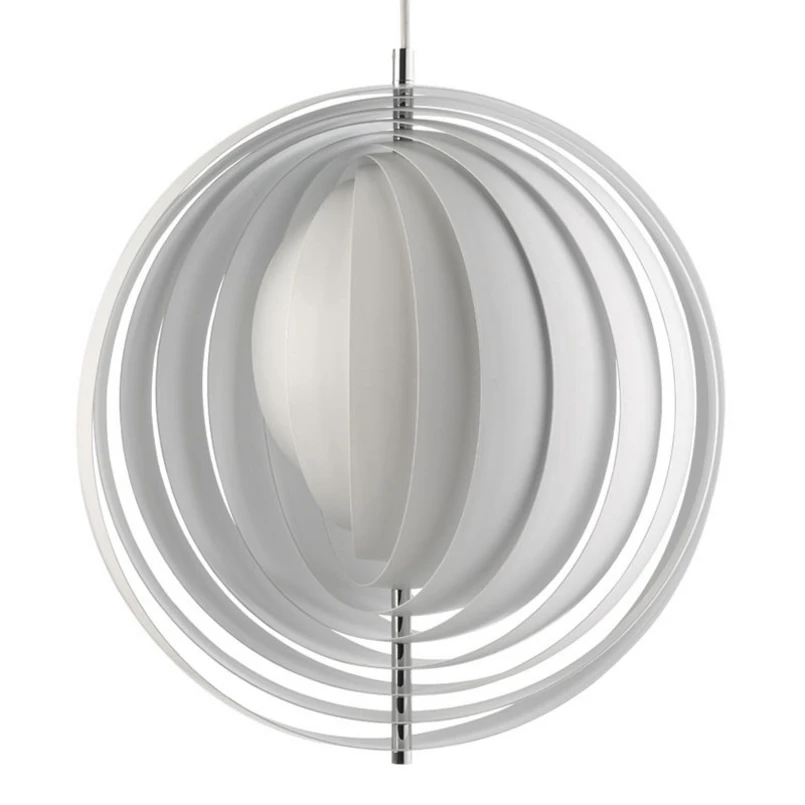 Verpan - Moon Suspension Ø44,5 Blanc