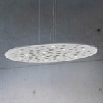 Artemide Silent Field 2.0 LED-Hängeleuchte up/down