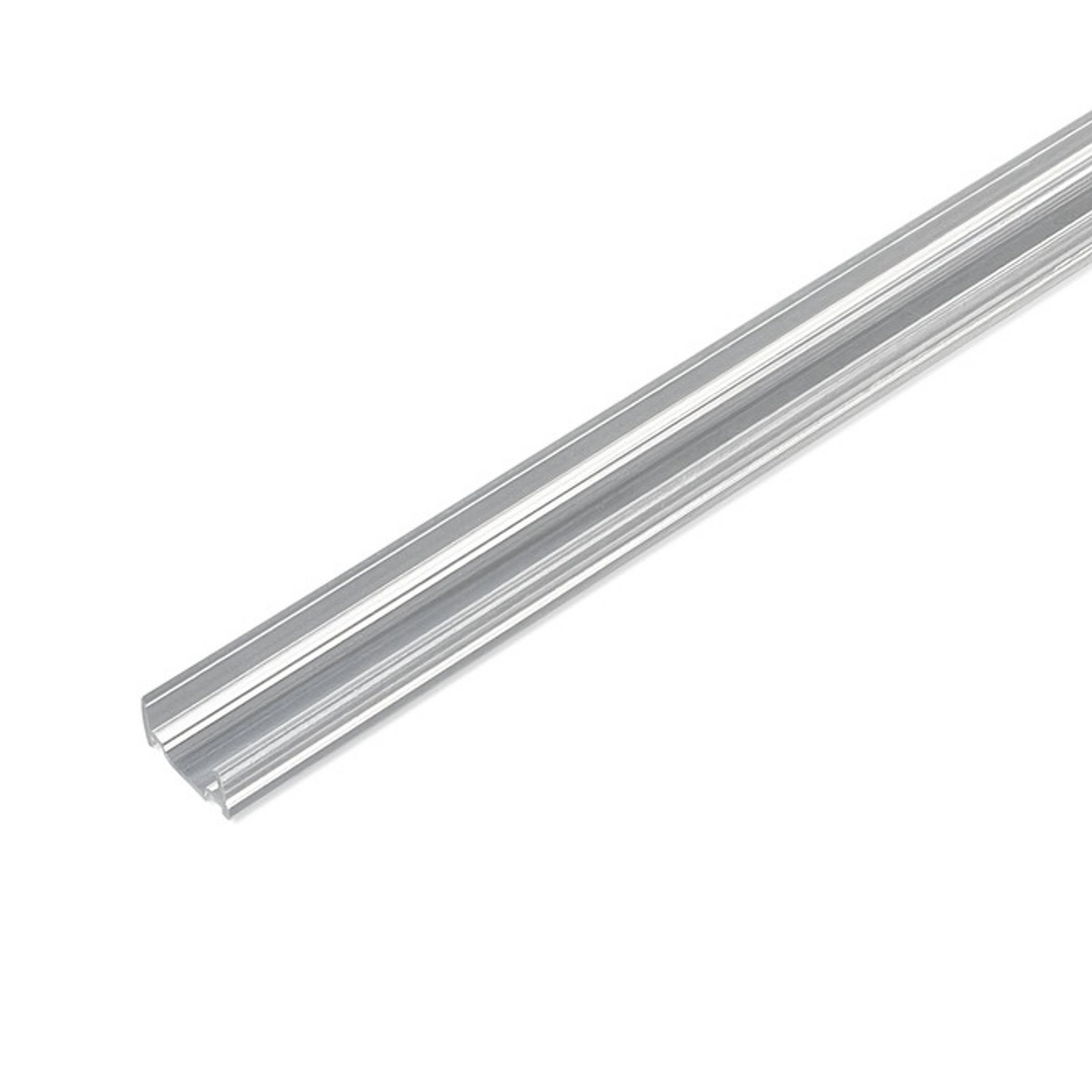 Montavimo profilis LED juostos SAUNA, skaidrus, ilgis 200 cm