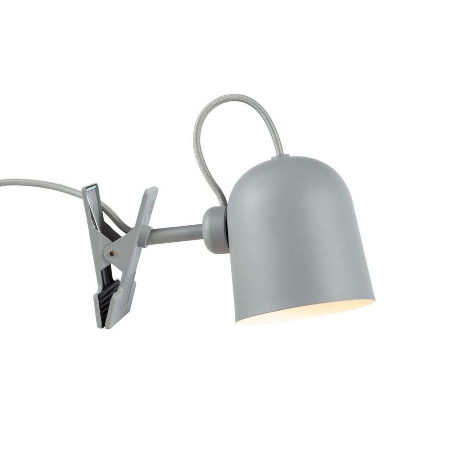 Angle Lampă cu Clips Grey - DFTP