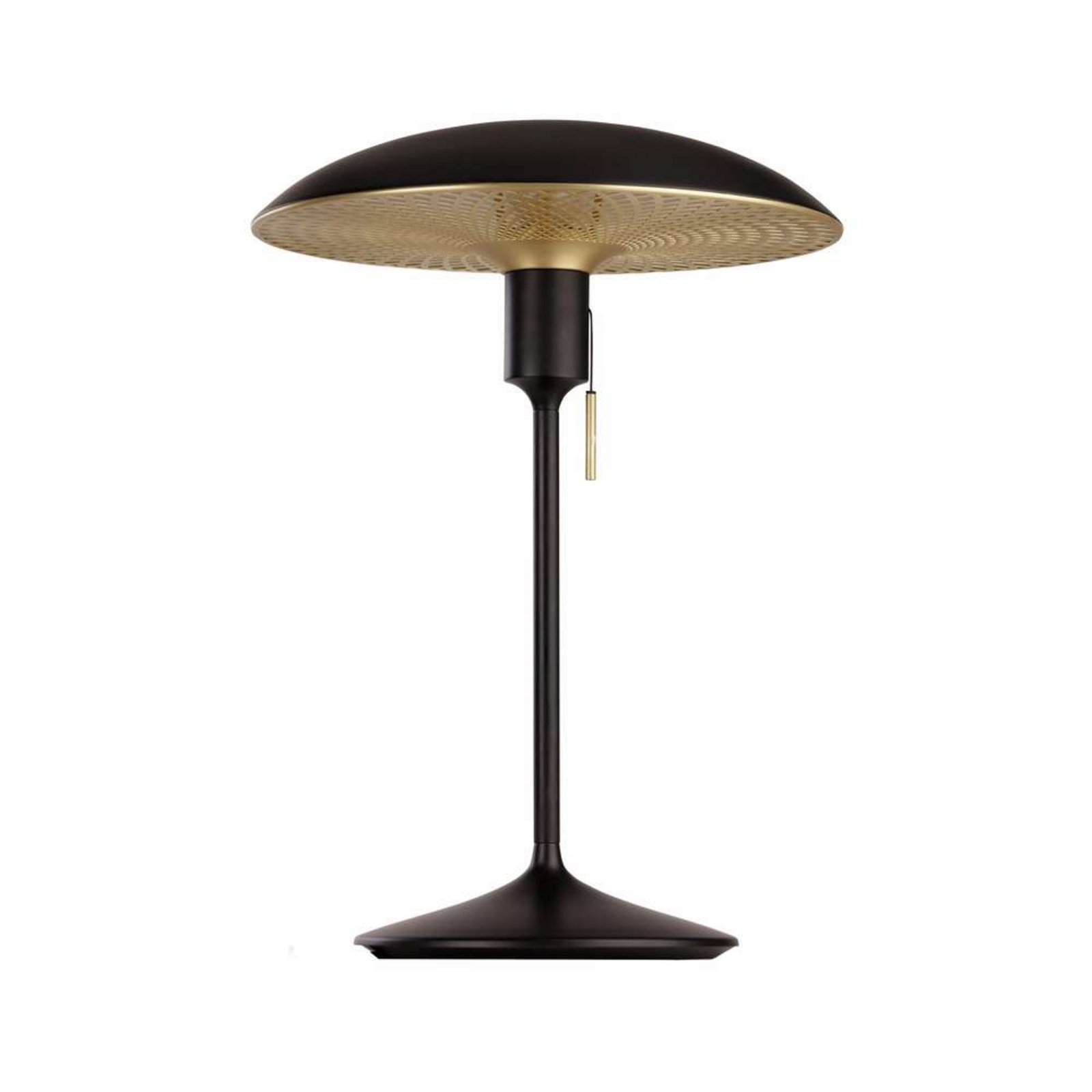 Manta Ray Table Lamp Black/Brass - UMAGE