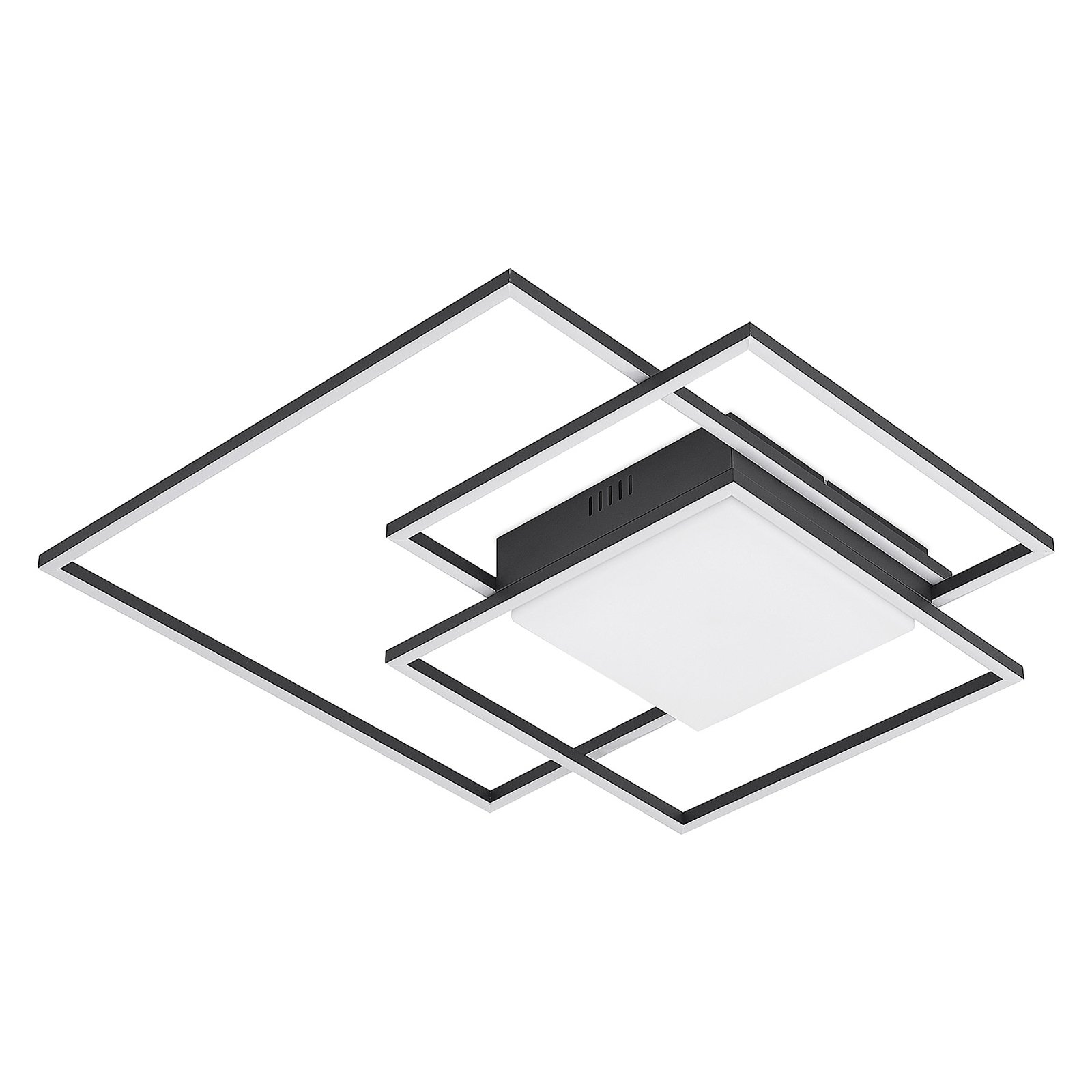 Lindby Nelinka -LED-kattovalaisin, musta