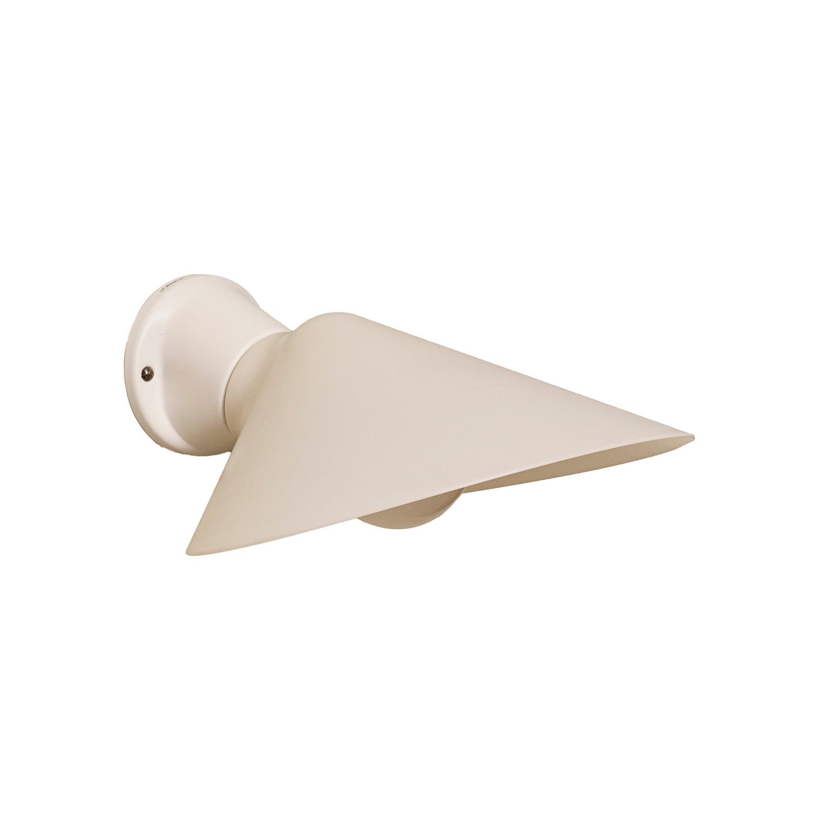Applique per il bagno Plume, alluminio/plastica bianca, IP44 - DCW