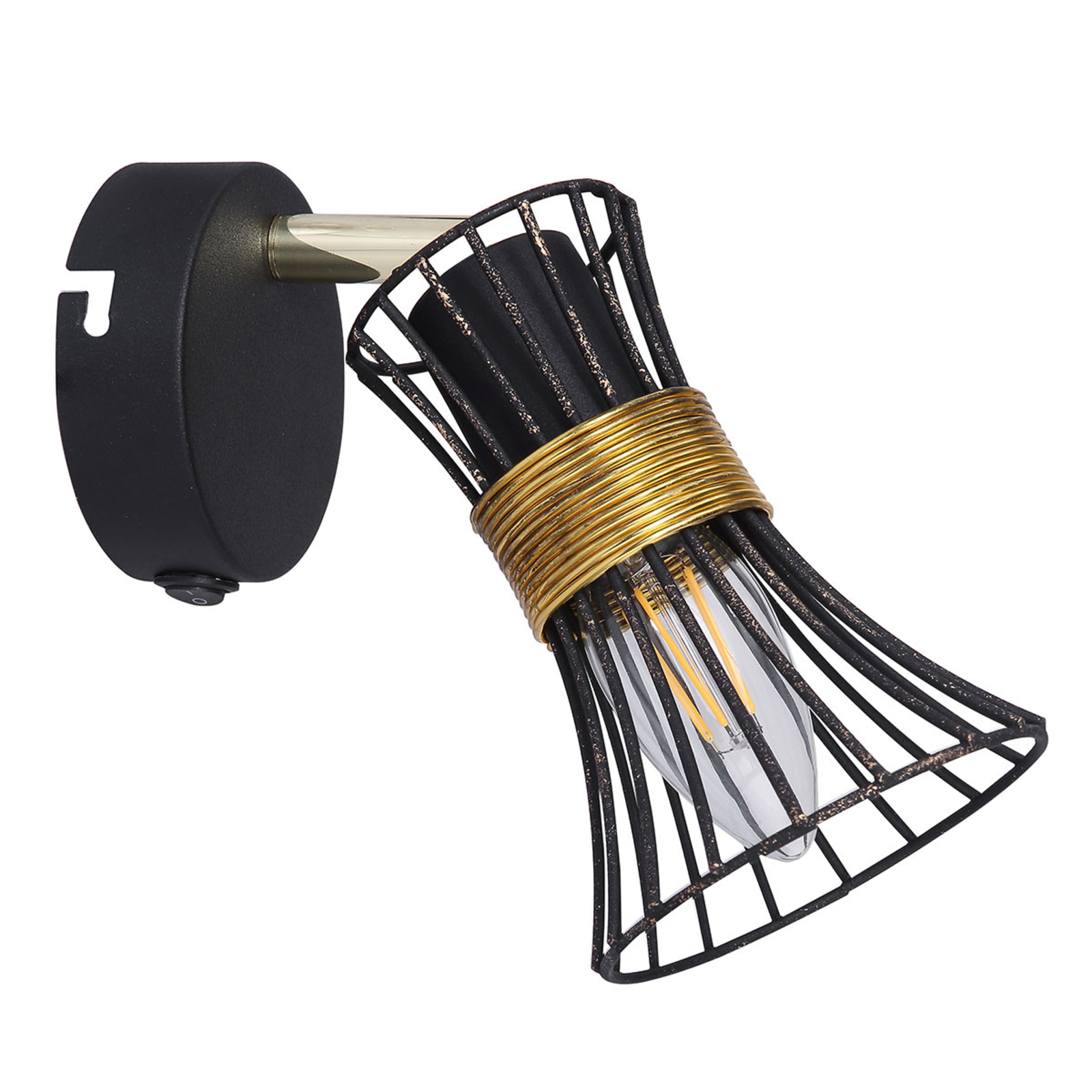 Nástěnná lampa 54814-1 s vypínačem